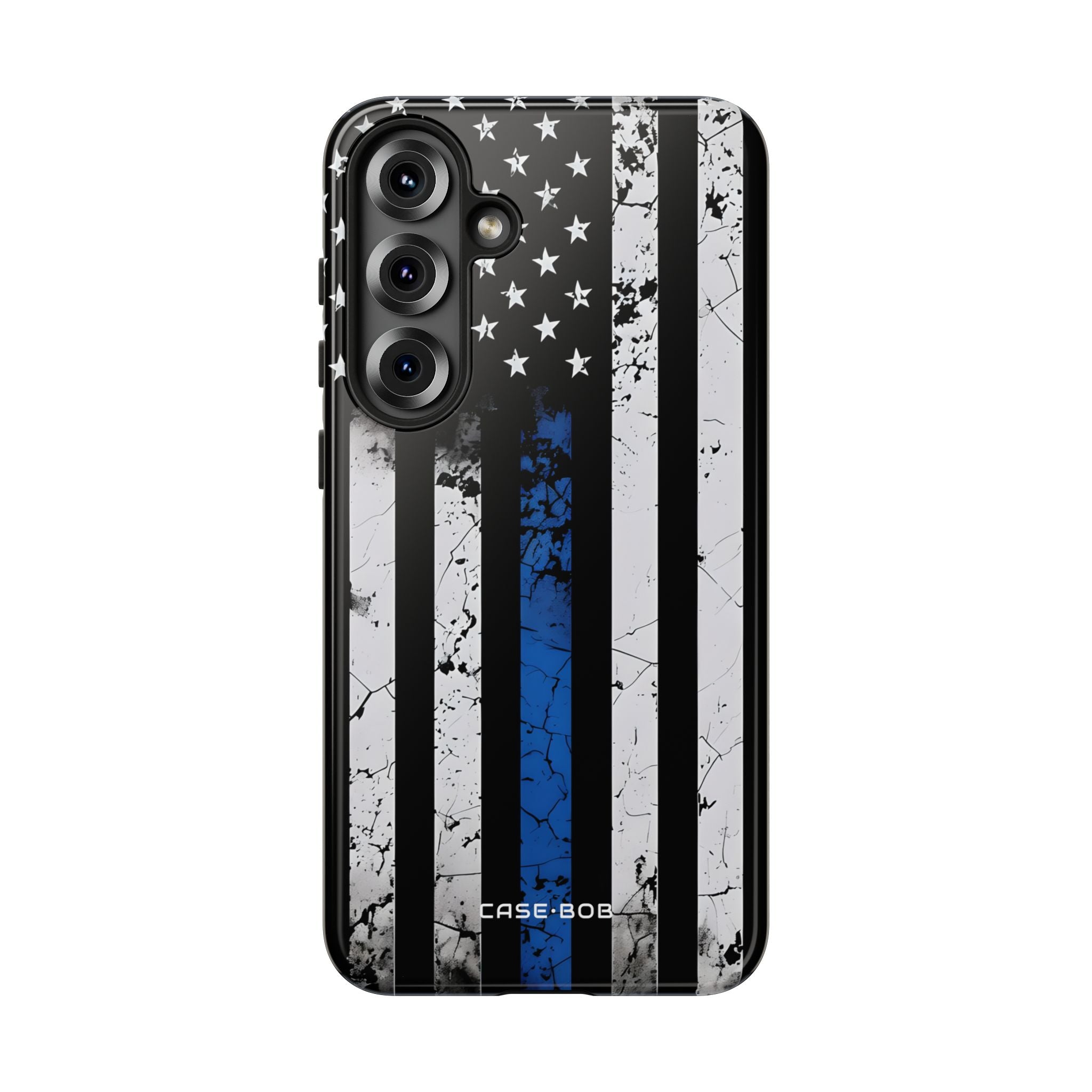 Blue Stripe Flag Samsung S25 Plus Case - Tough