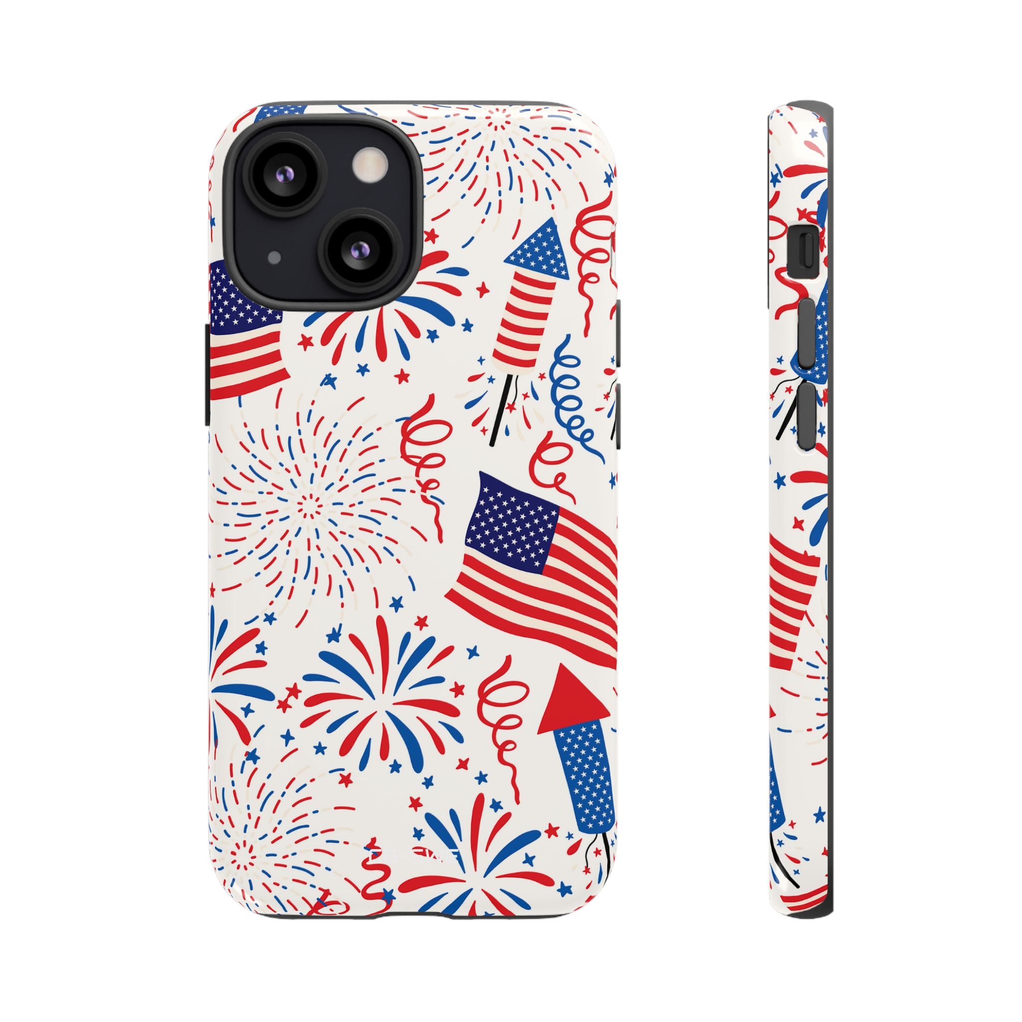 Fireworks Burst Bright - iPhone Case