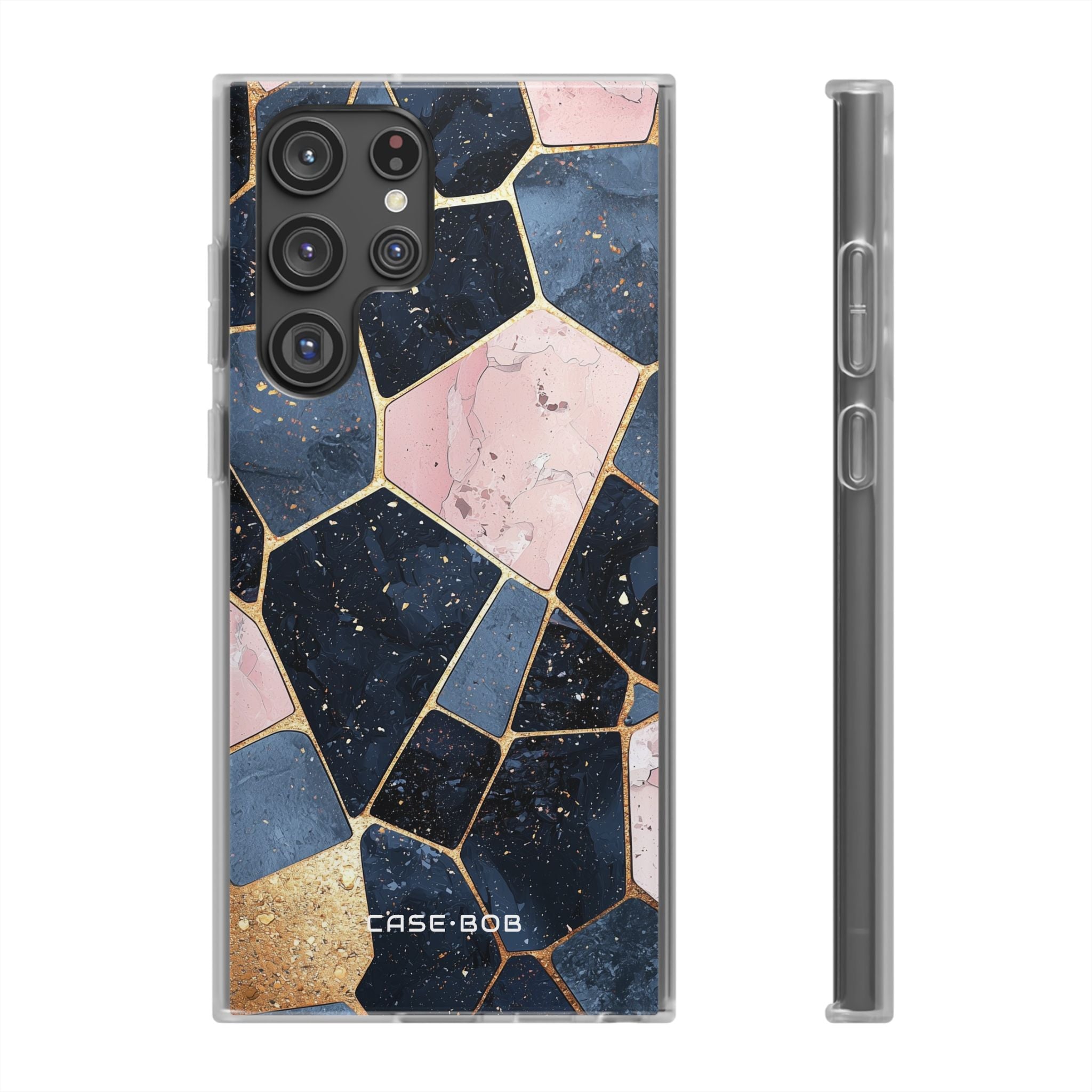 Golden Mosaic Samsung S22 Ultra Case - Soft