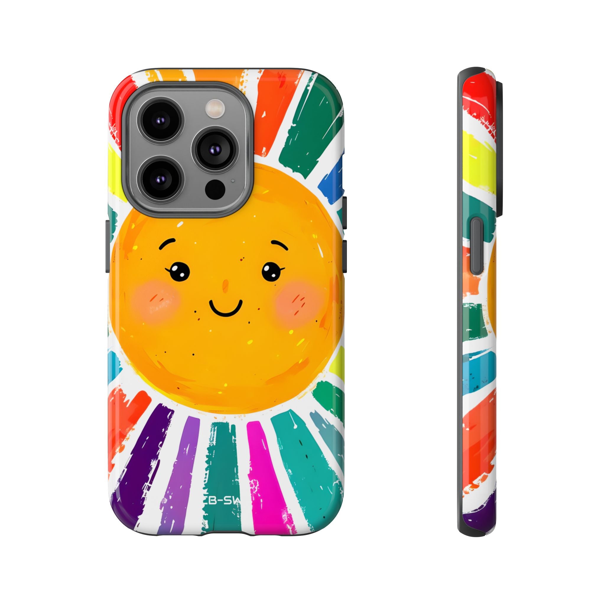 Radiant Smiling Sun - iPhone Case