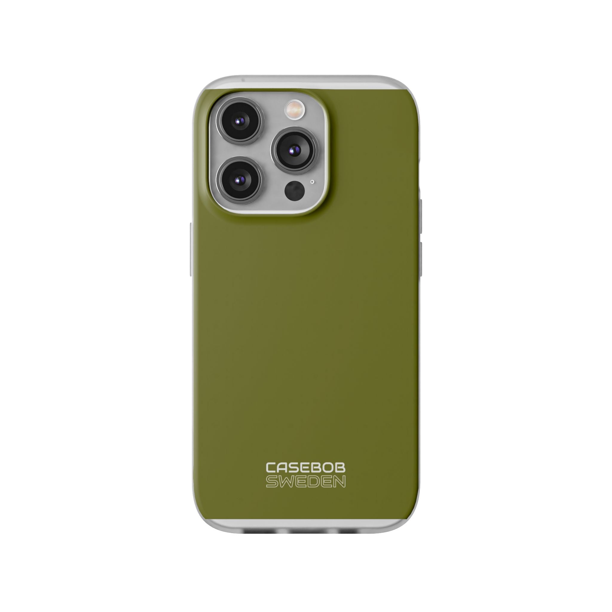 Olijfgroene iPhone 14 - Flexi