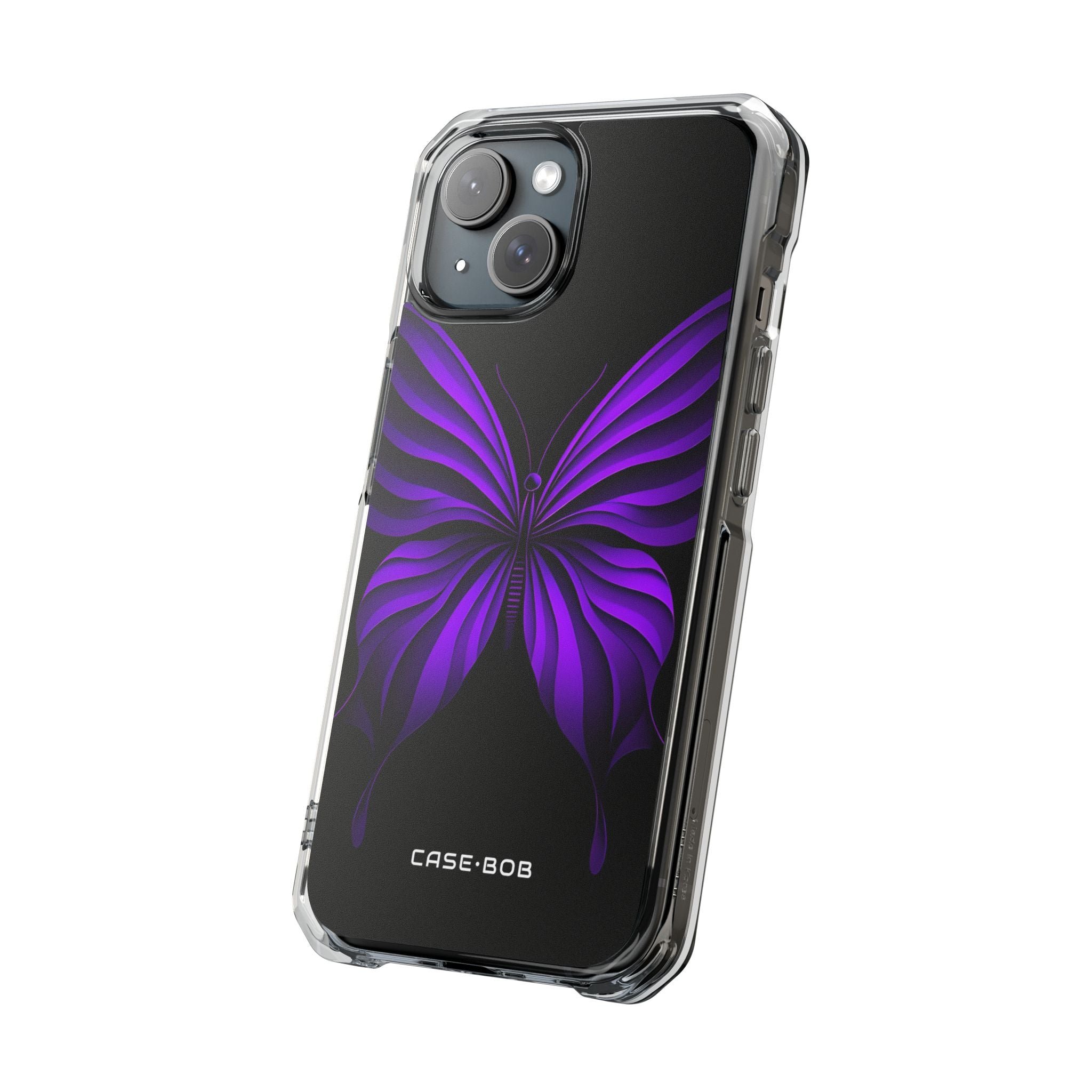Violet Butterfly iPhone 15 Case - Impact