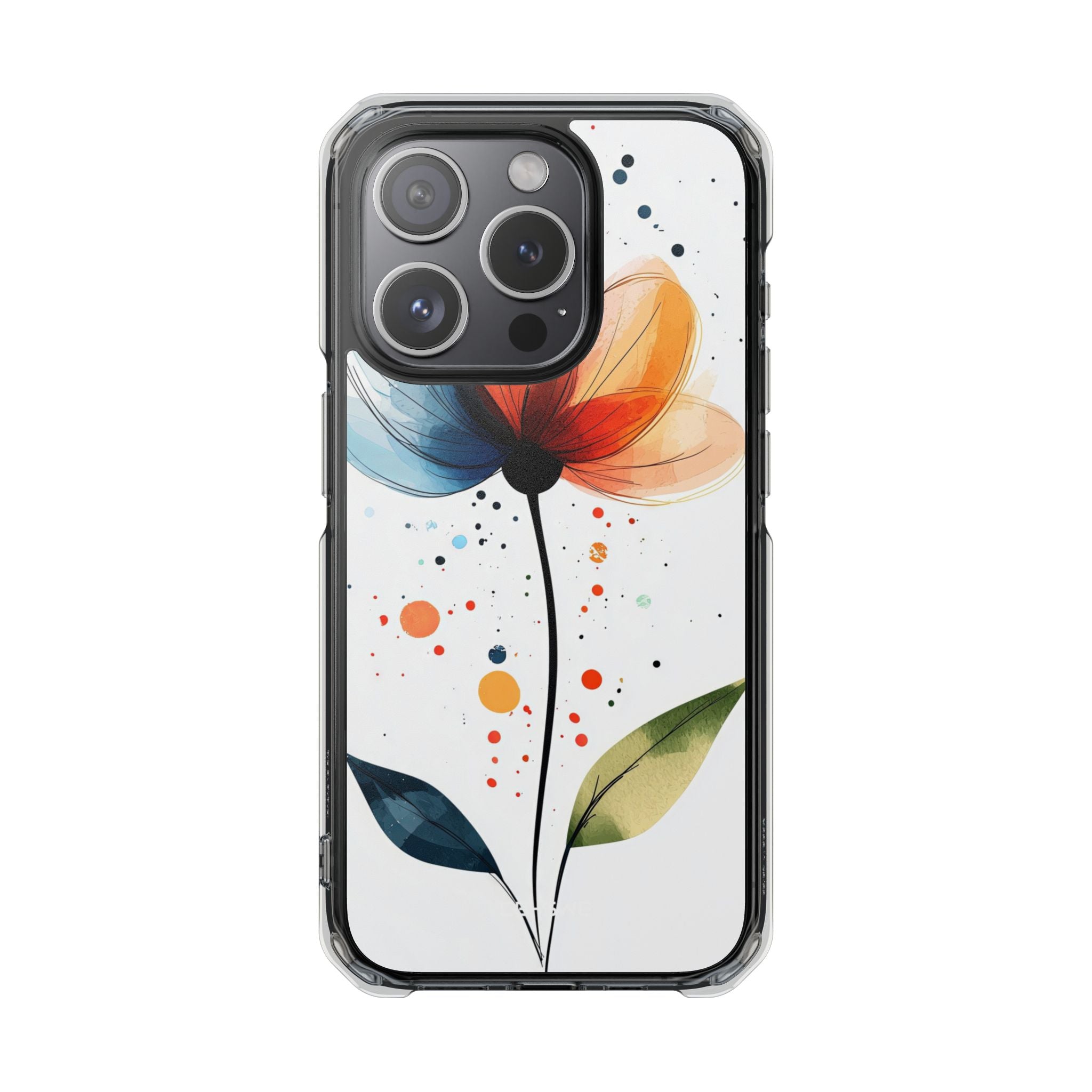Vibrant Floral Blooms iPhone Case - Impact