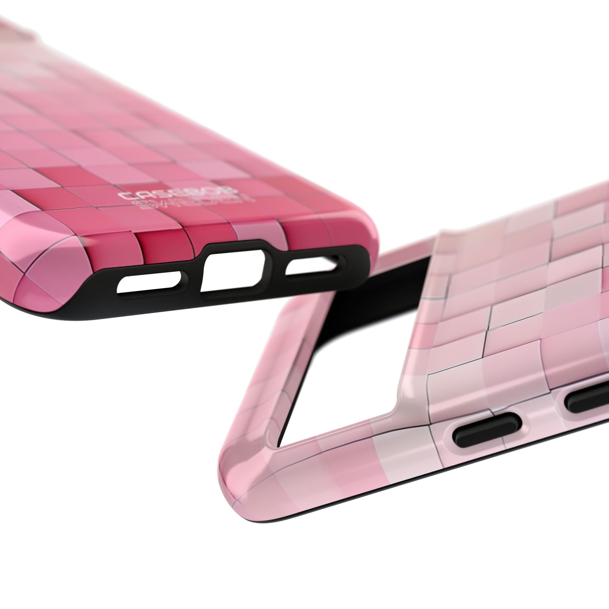 Pink Mosaic Glow Google Pixel 8 - Tough