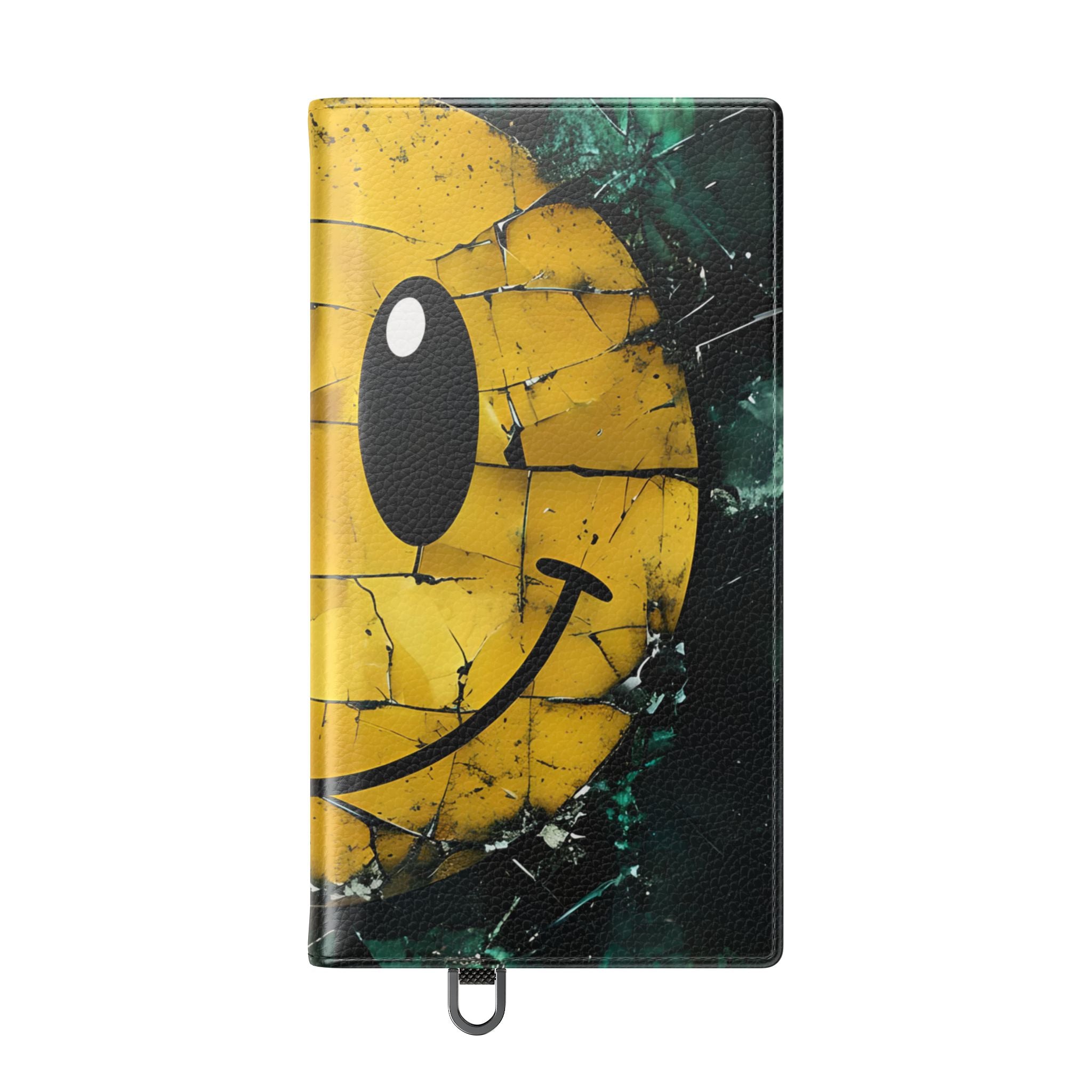 Cracked Smiley - Samsung S24 Ultra Case - Wallet