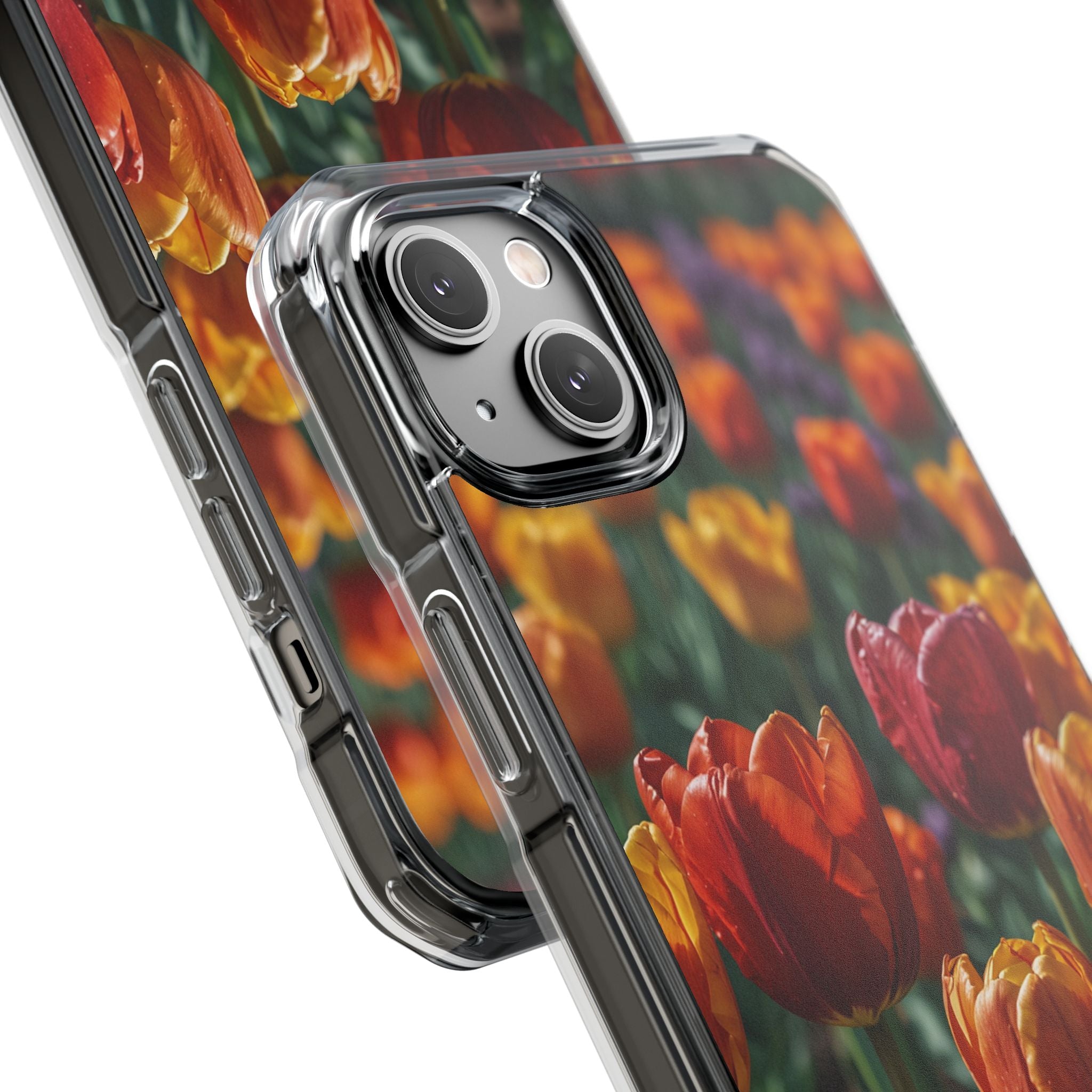 Tulips Embrace Light iPhone Case - Impact