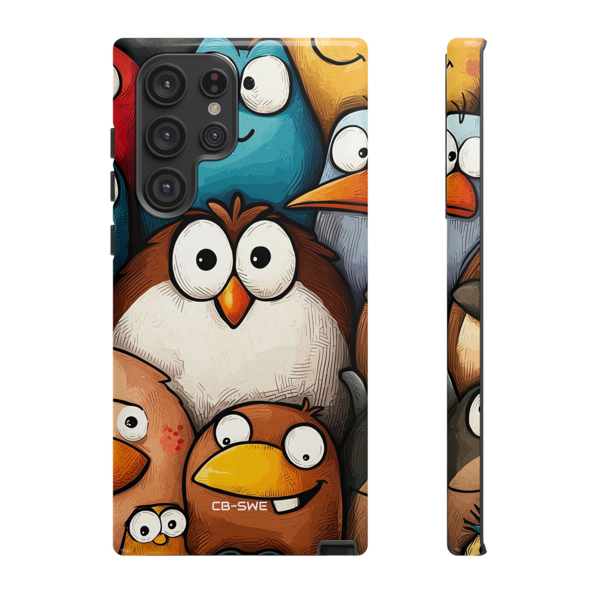 Whimsical Birds Gather - Samsung Case