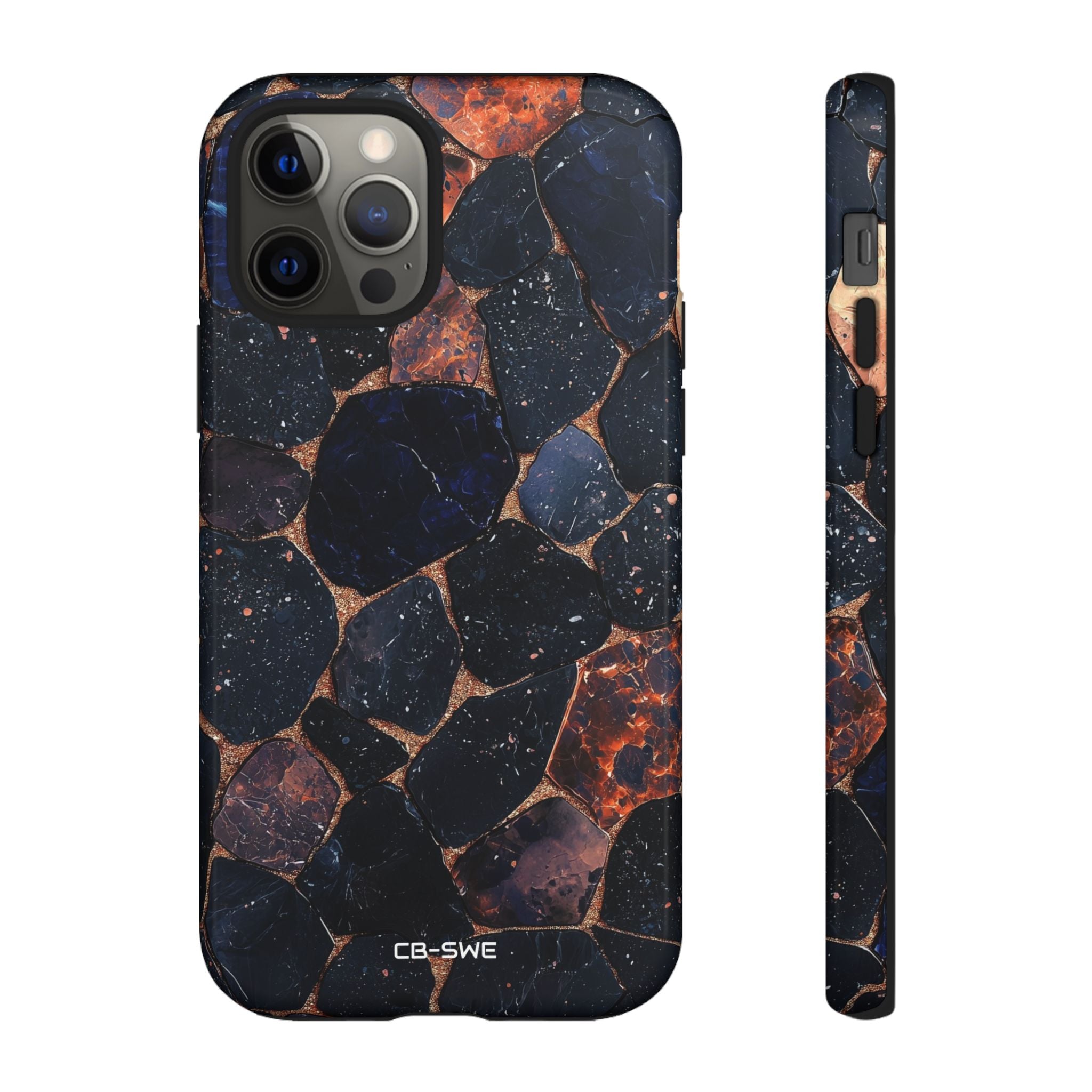 Shimmering Earth Fragments - iPhone Case