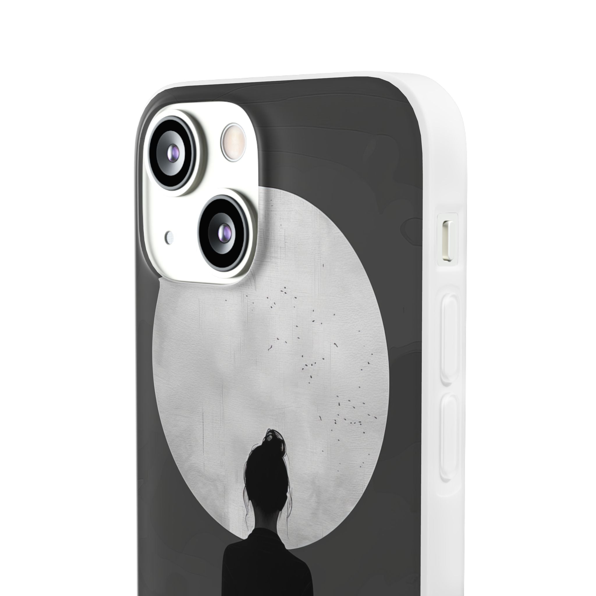 Silhouette Moonlight iPhone 13 mini Case - Soft