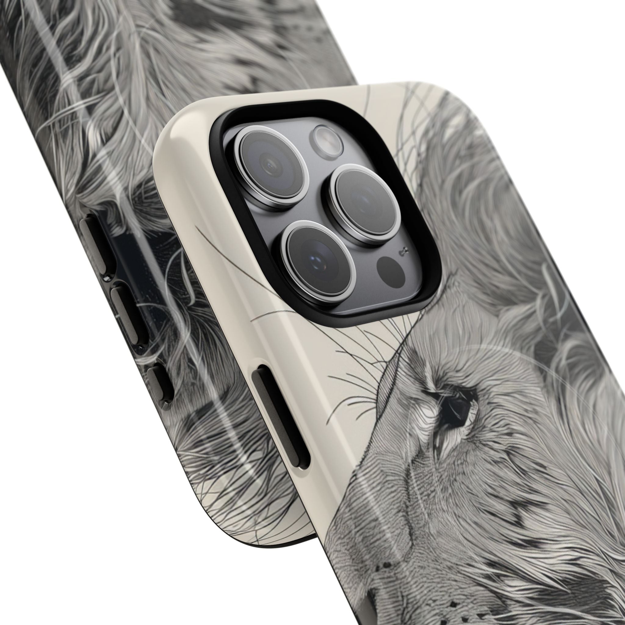 Profilo Leone Maestoso iPhone 15 - Tough+