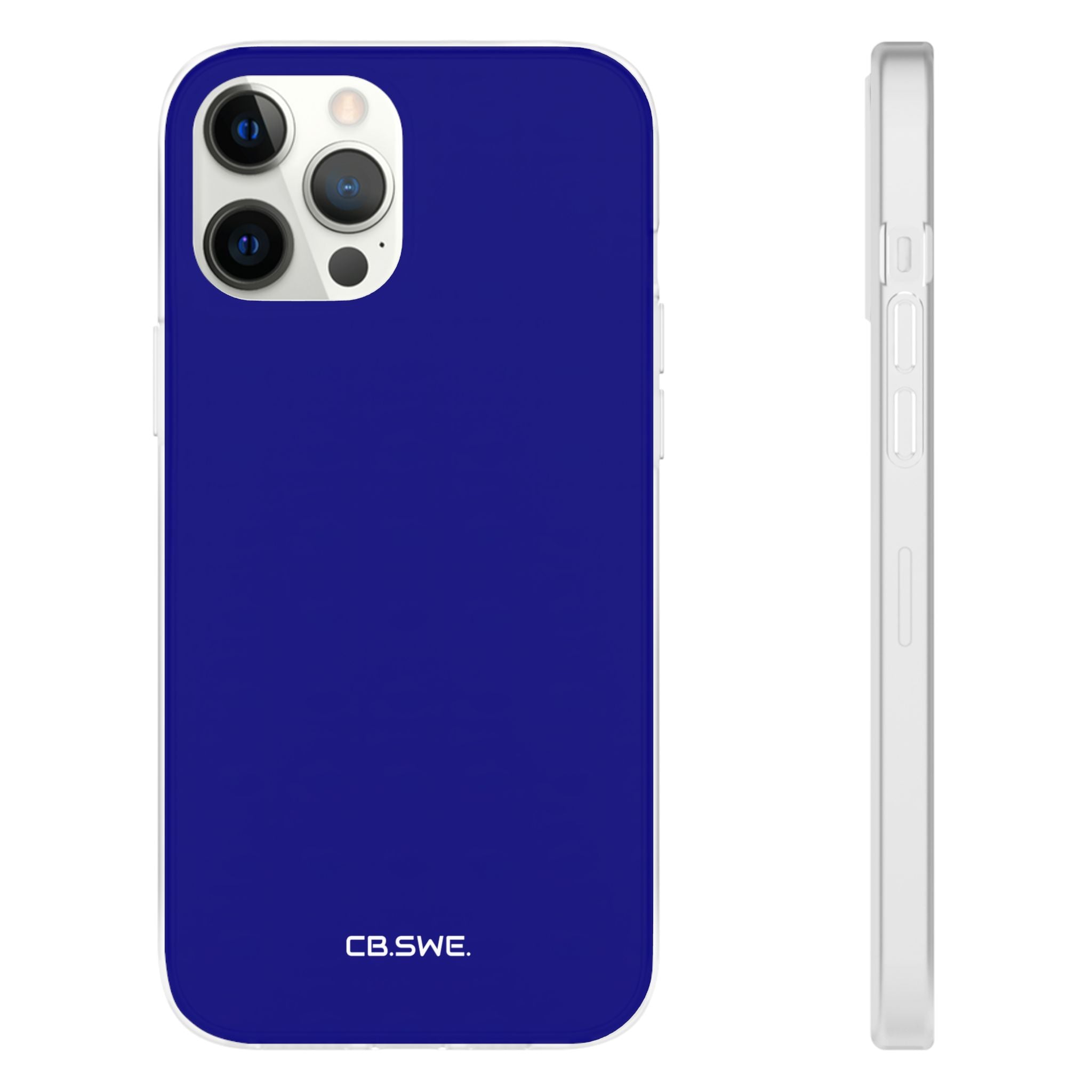 Marineblaue iPhone-Hülle – Flexi
