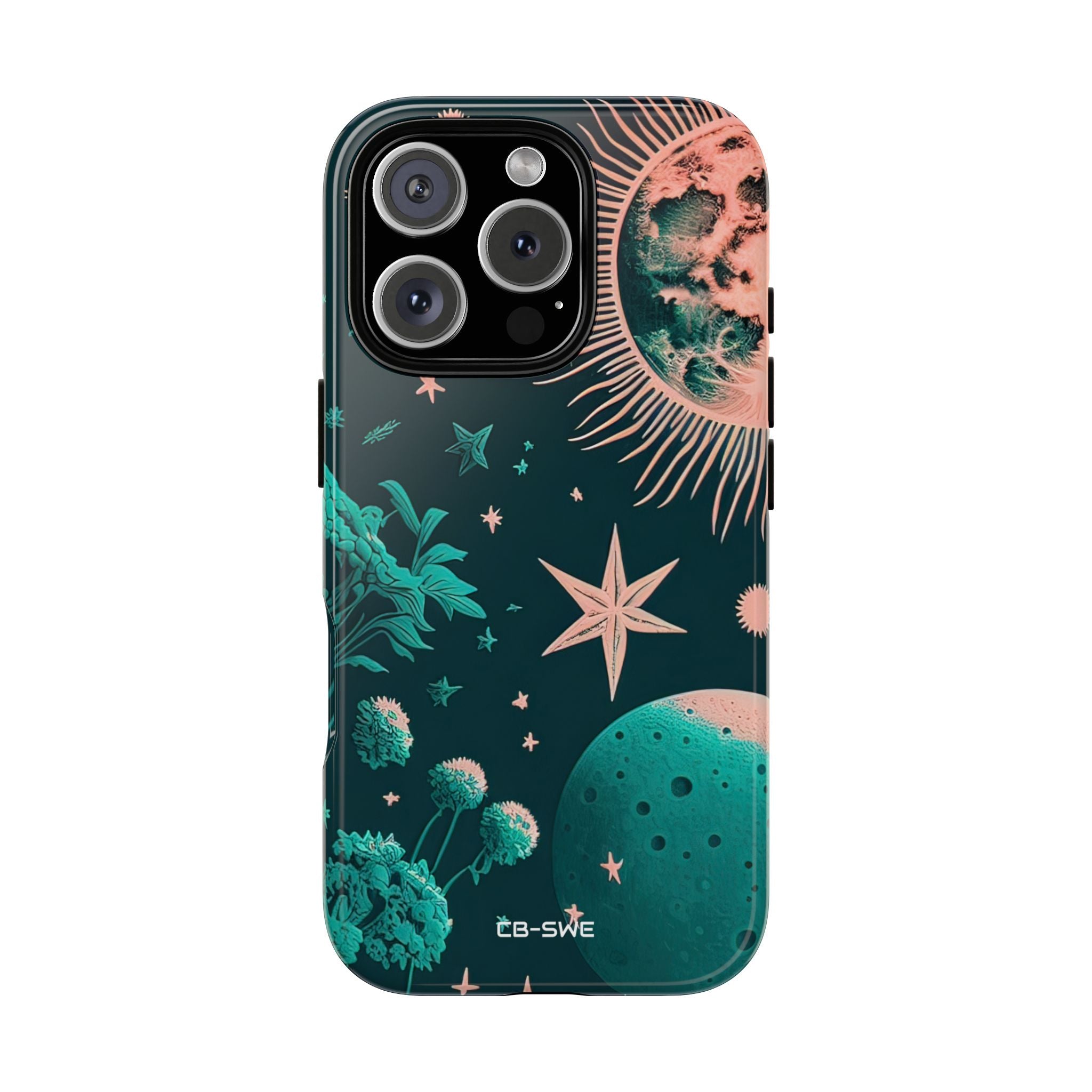 Celestial Botanical Night - iPhone Case