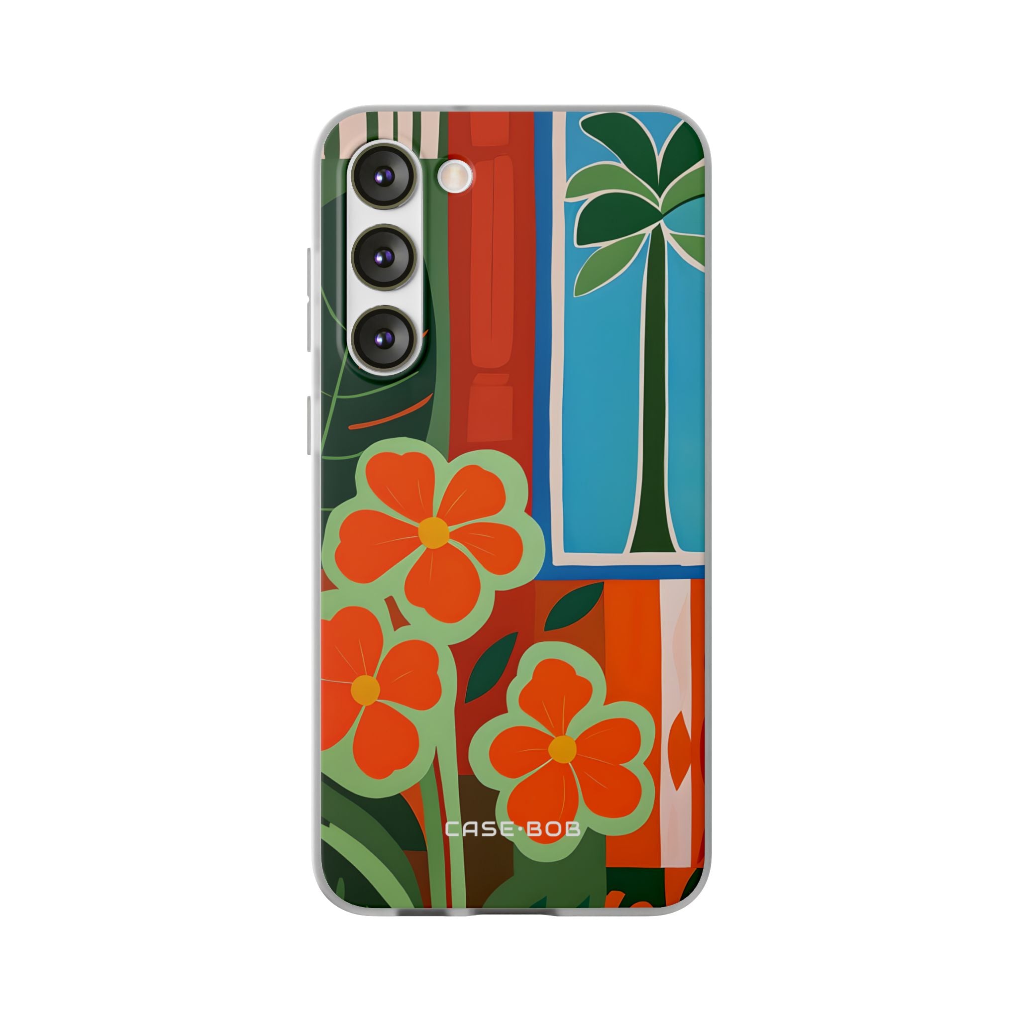Orange Blossom Burst Samsung S23 Plus Case - Soft