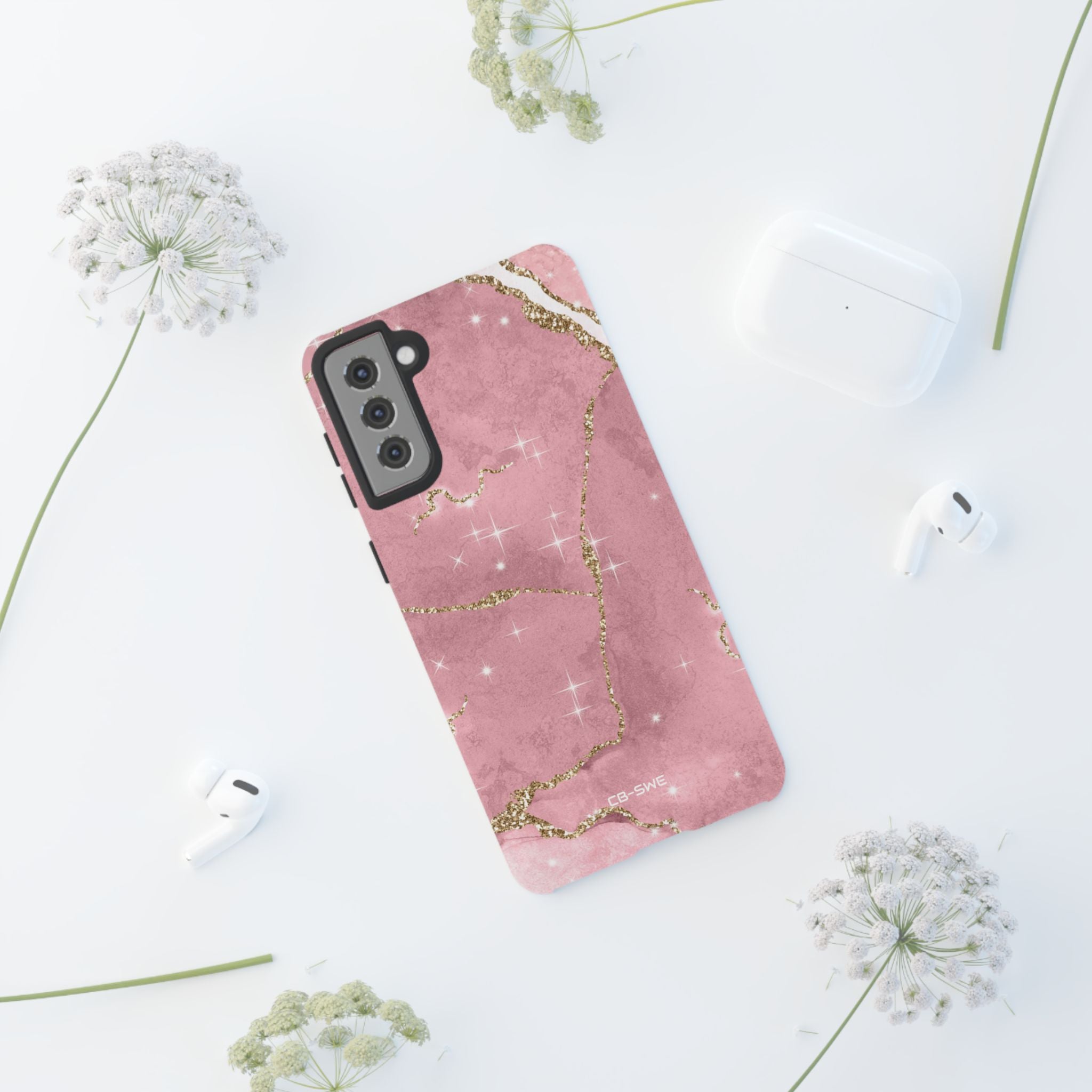 Pink Marble Luxe - Samsung Case
