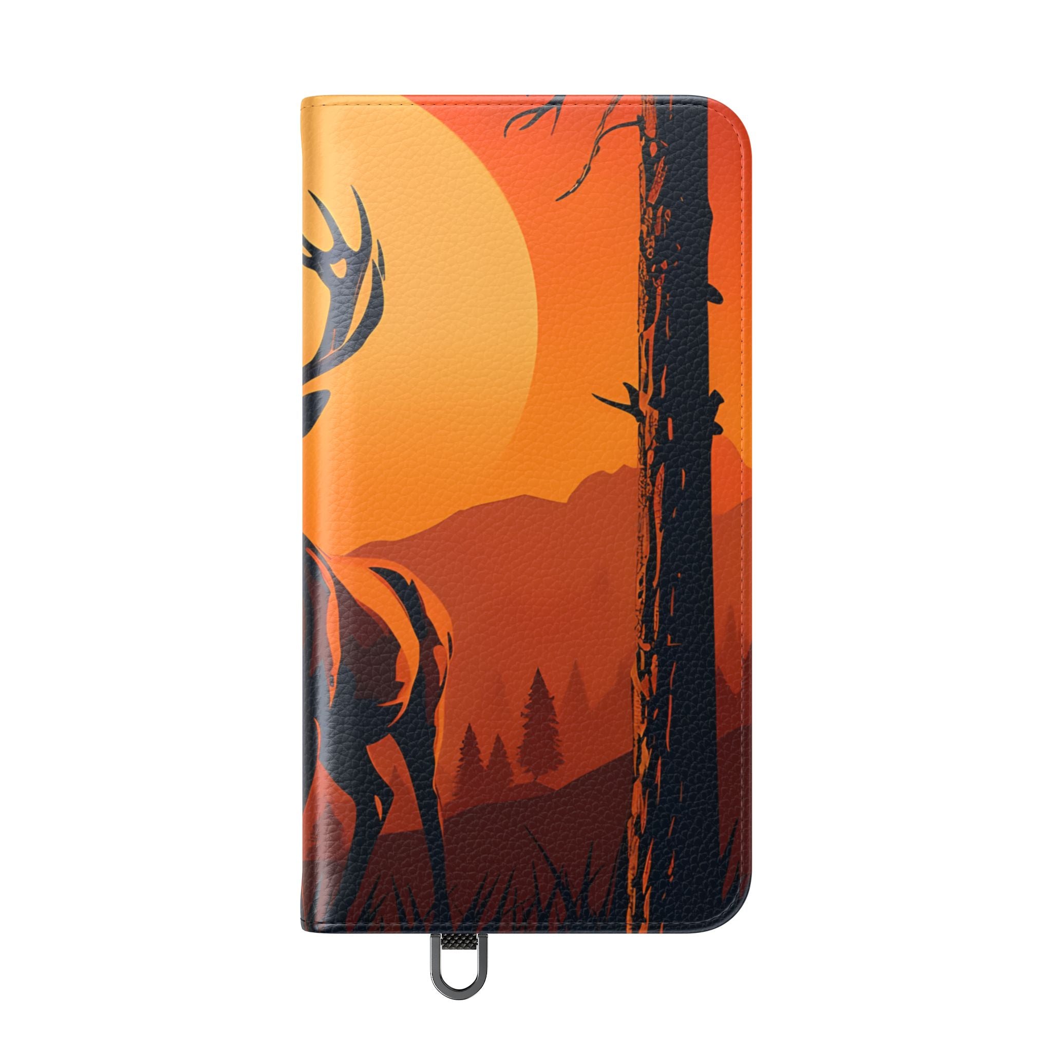 Stag Sunset - Samsung S24 Plus Case - Portemonnee