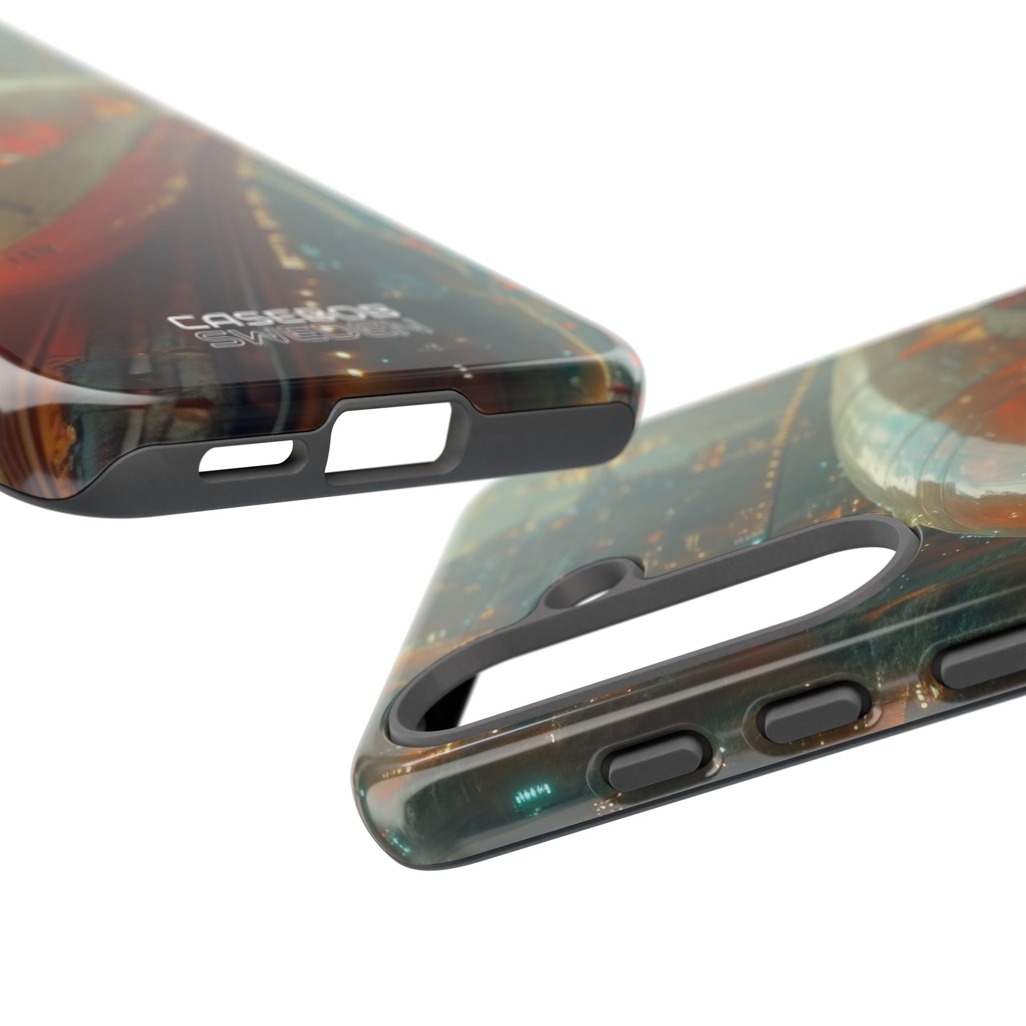 Futuristische Trein Odyssee Samsung S25 - Tough