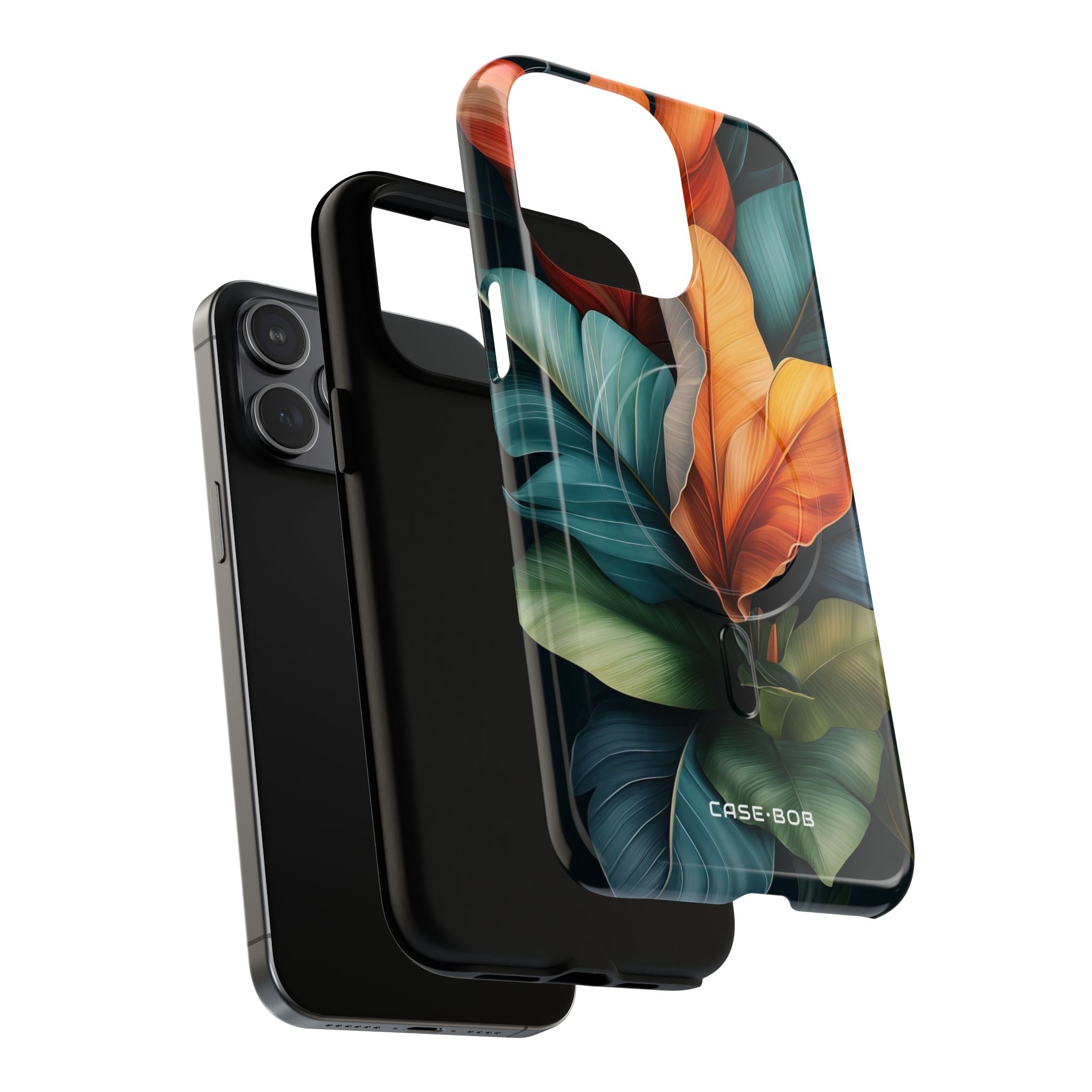 Tropical Leafburst iPhone 15 Pro Max Case - Tough+