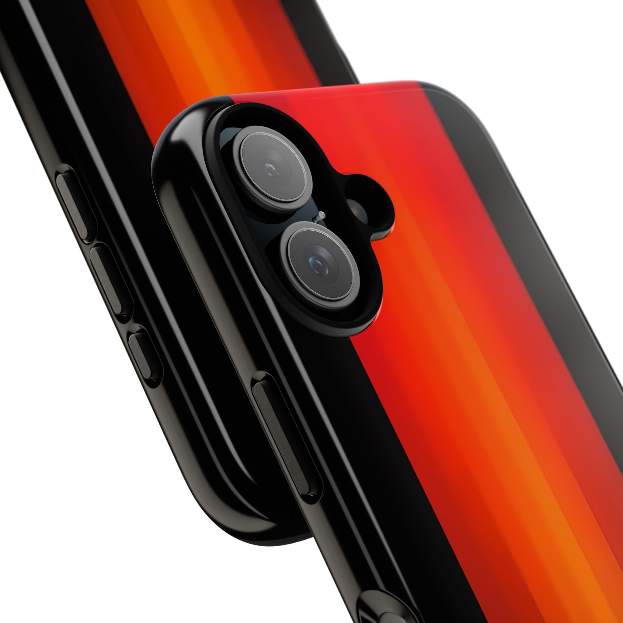 Fiery Symmetry Blaze - iPhone Case