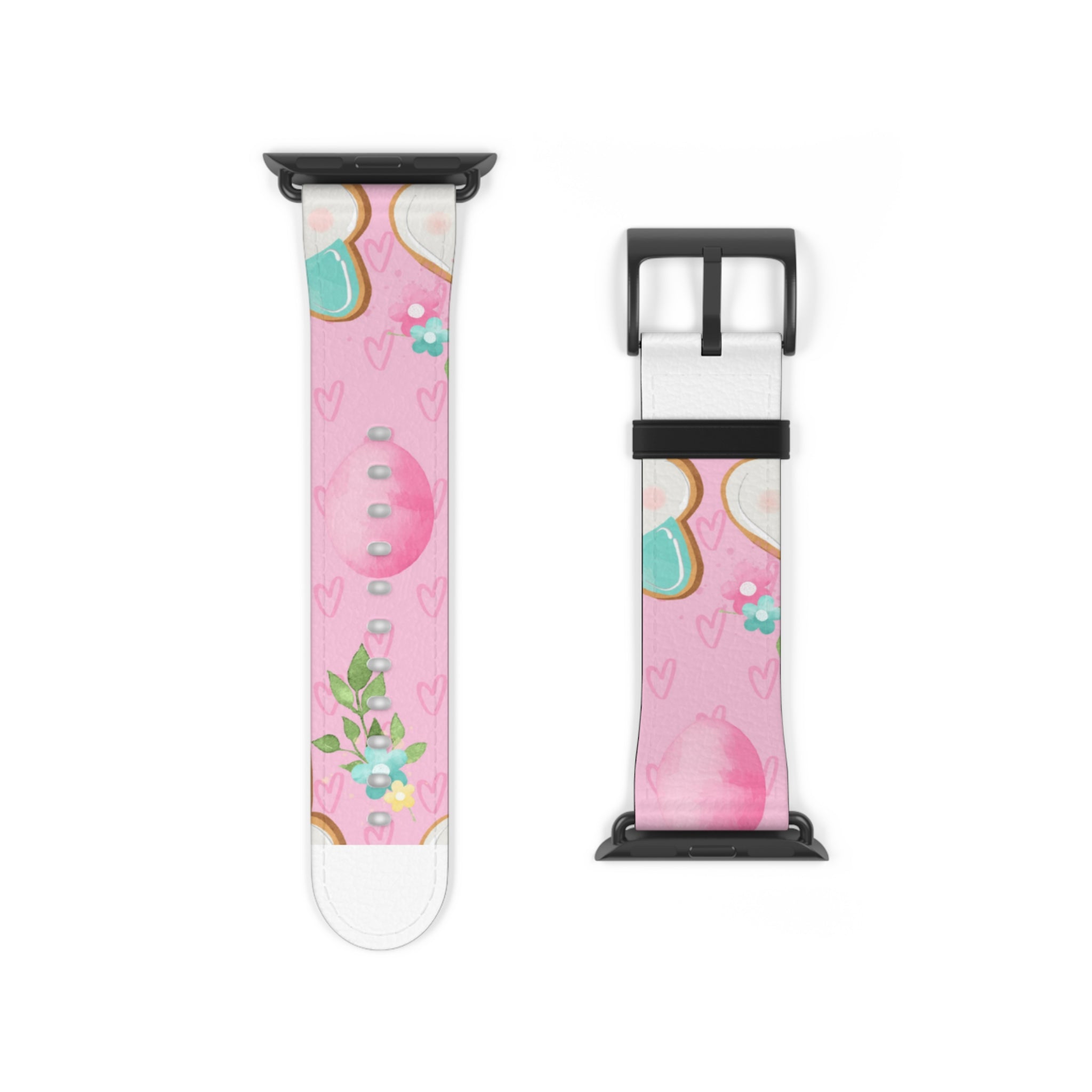 Blushing Bunny Bloom - Watch Band