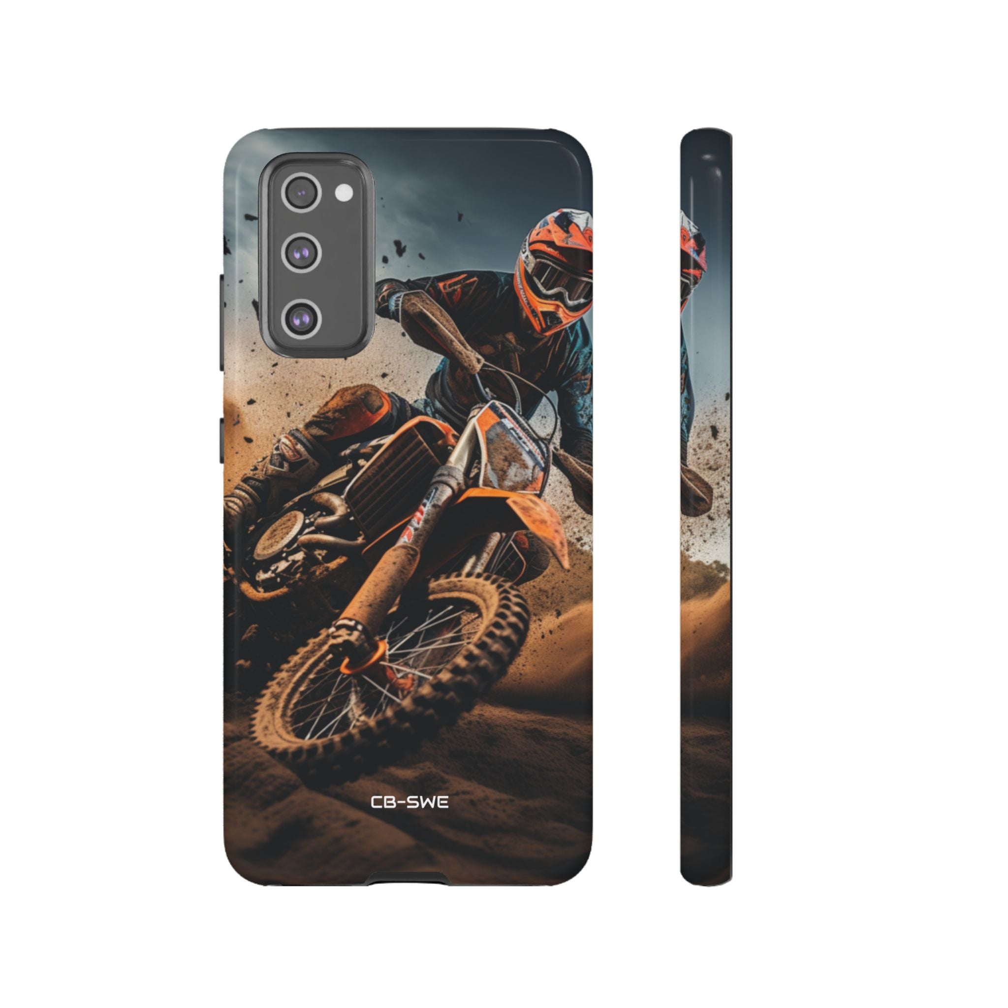 Rider Amidst Desert Fury - Samsung Case
