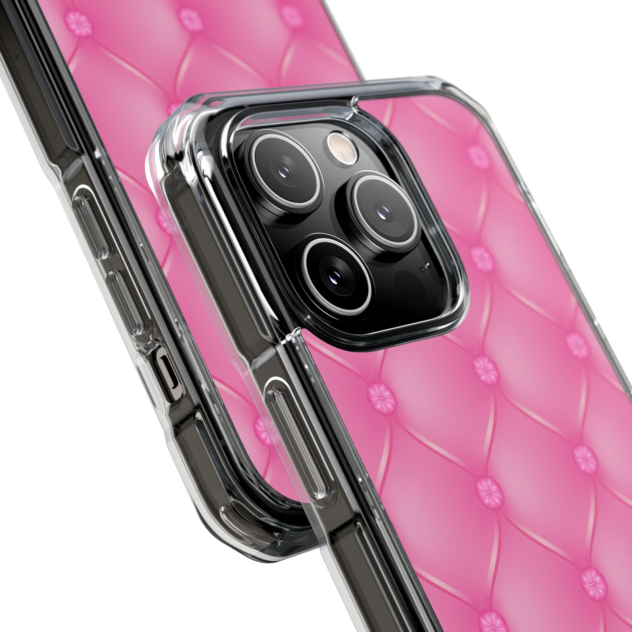 Quilted Pink Elegance iPhone Case - Impact