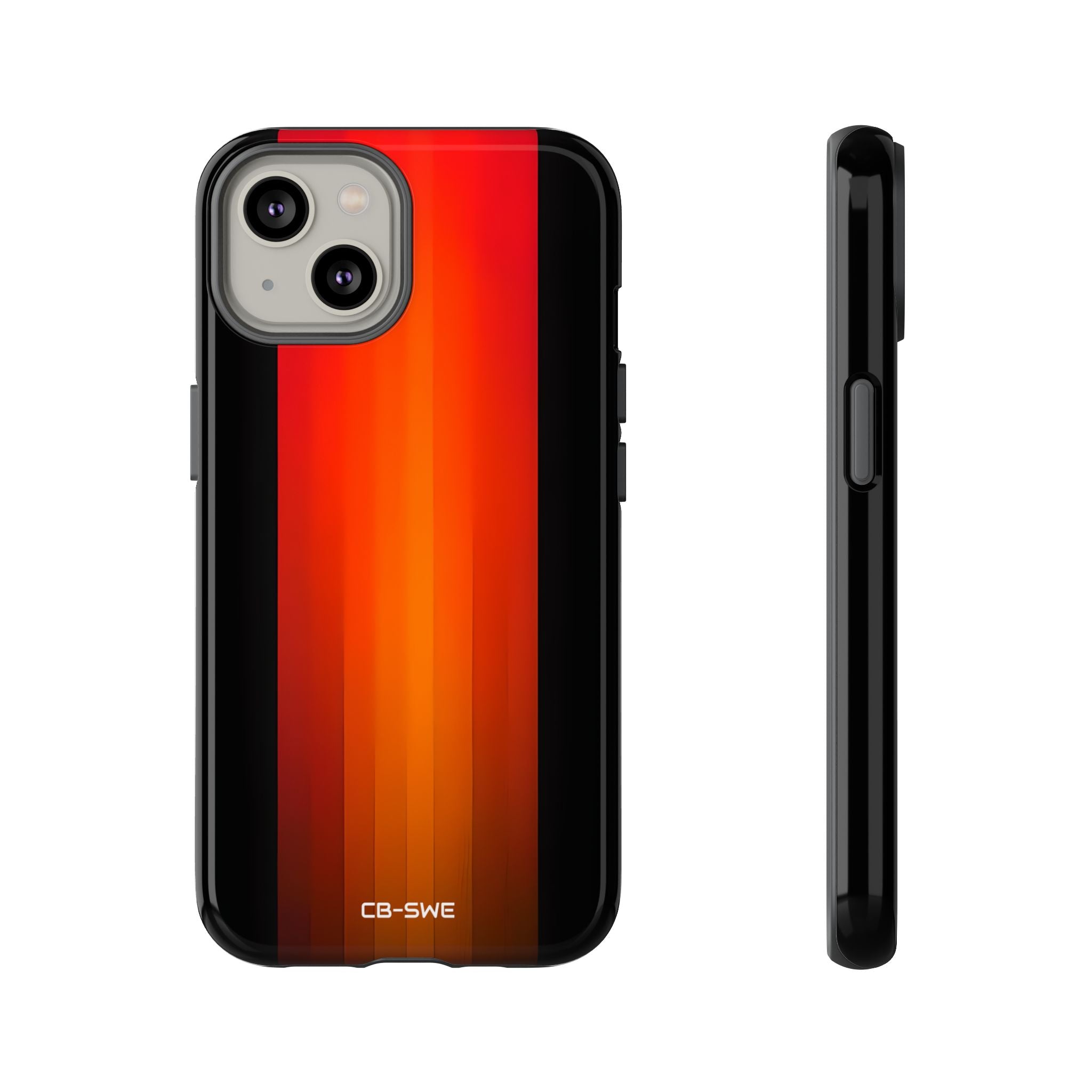 Fiery Symmetry Blaze - iPhone Case