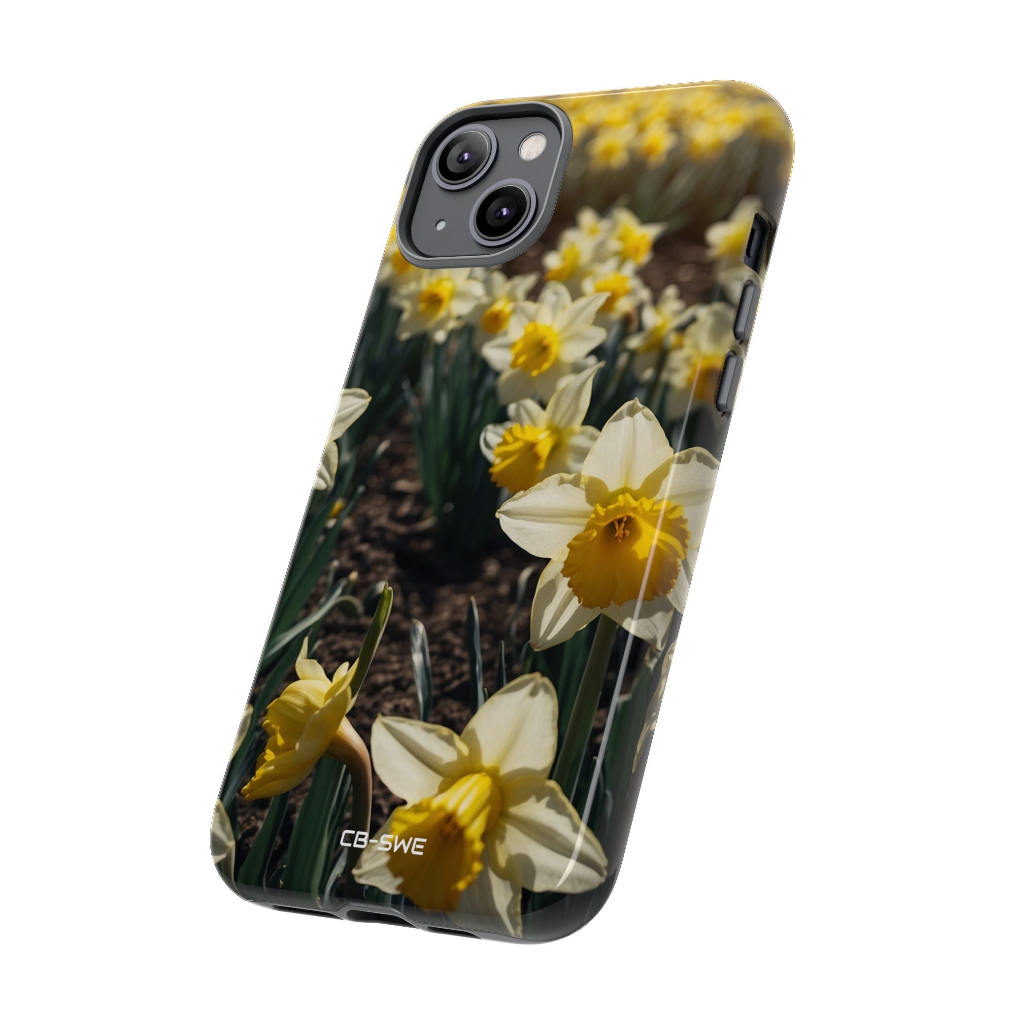 Golden Daffodils Bloom - iPhone Case