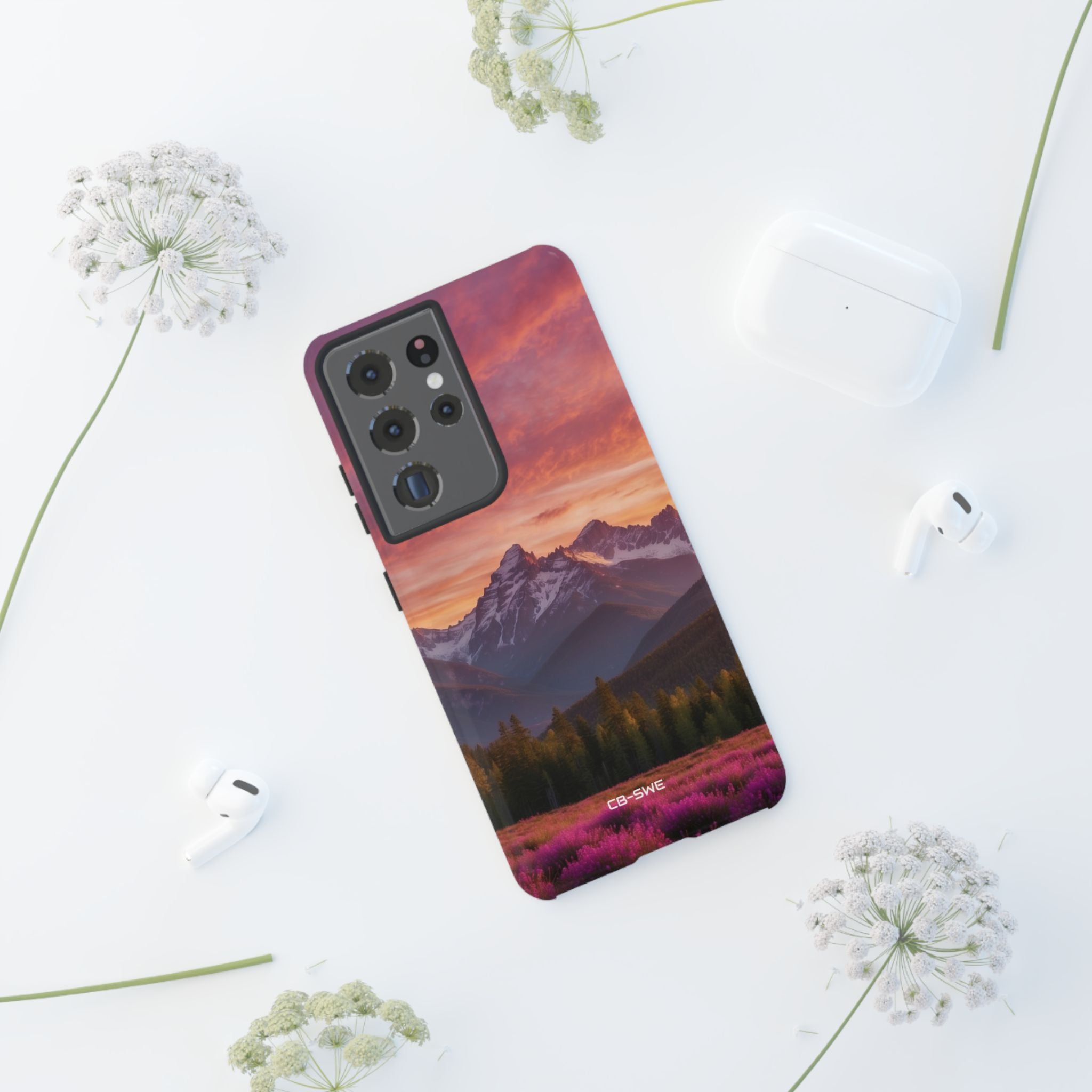 Mountain Peaks Glow - Samsung Case