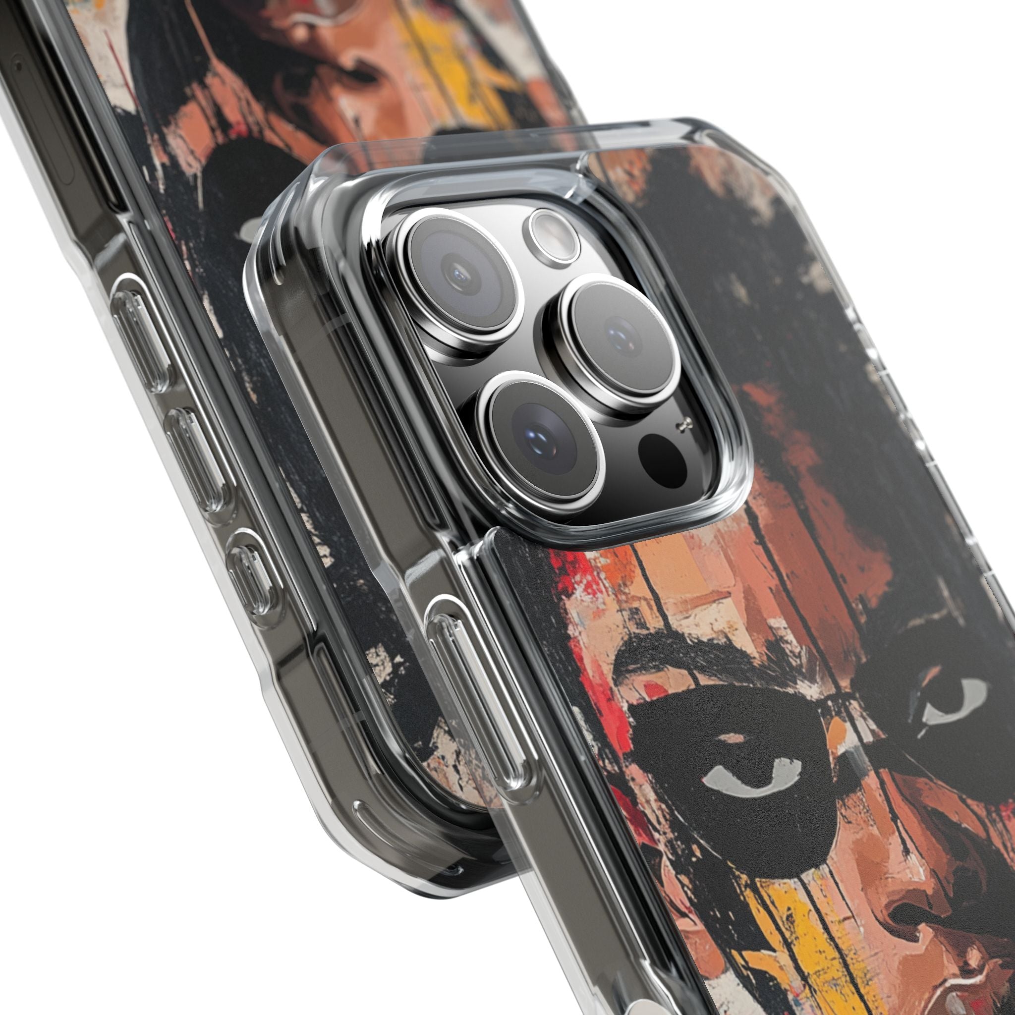 Masked Portrait Drips iPhone 16 Pro Case - Impact