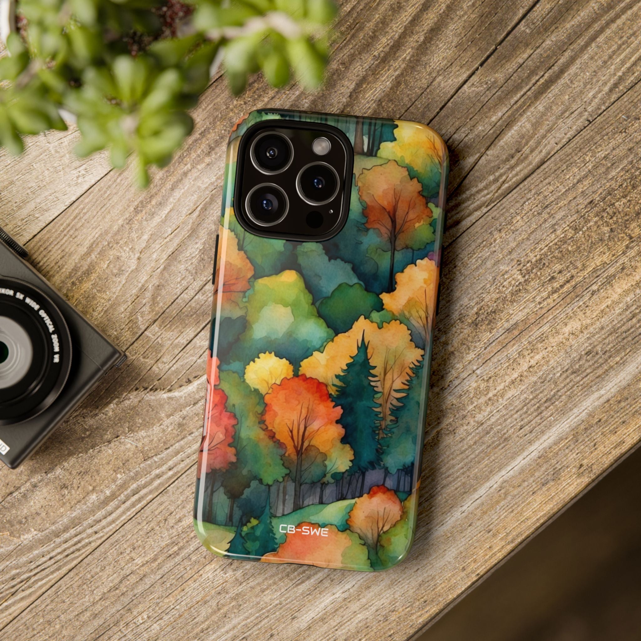 Autumn Leaves Dance - iPhone Case