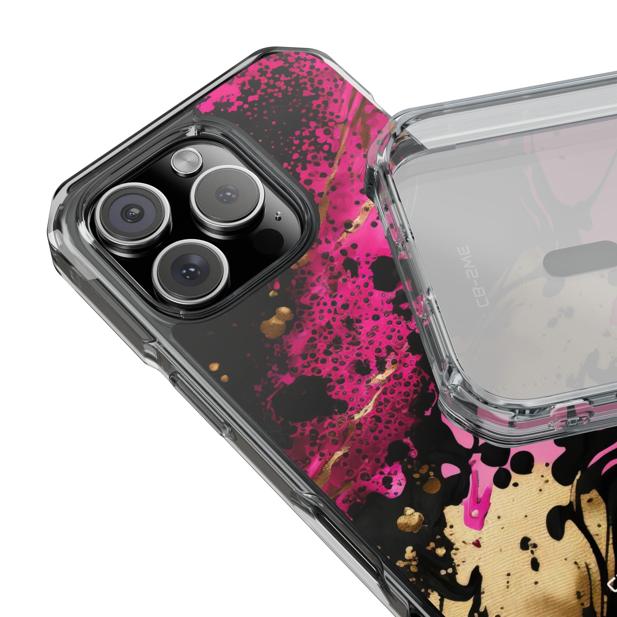 Dynamic Splatter Elegance iPhone Case - Impact