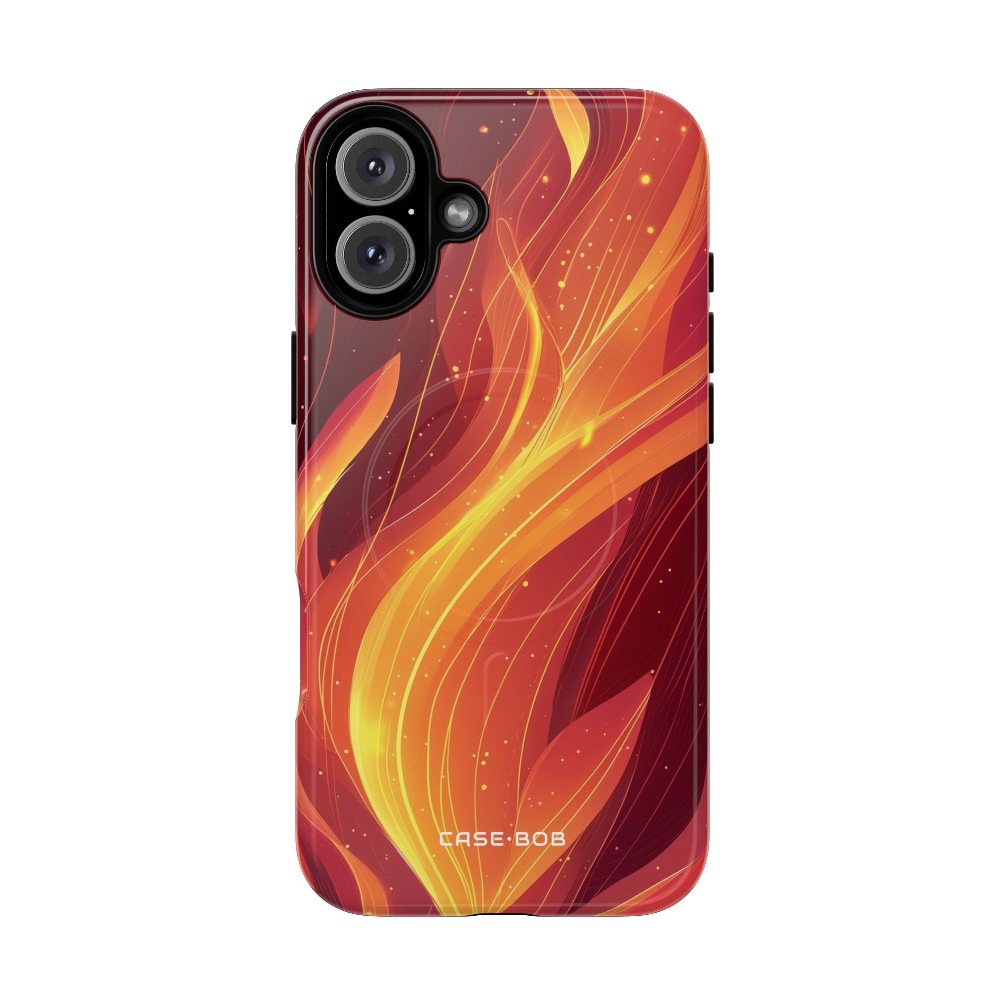 Flaming Flow iPhone 16 Plus Case - Tough+