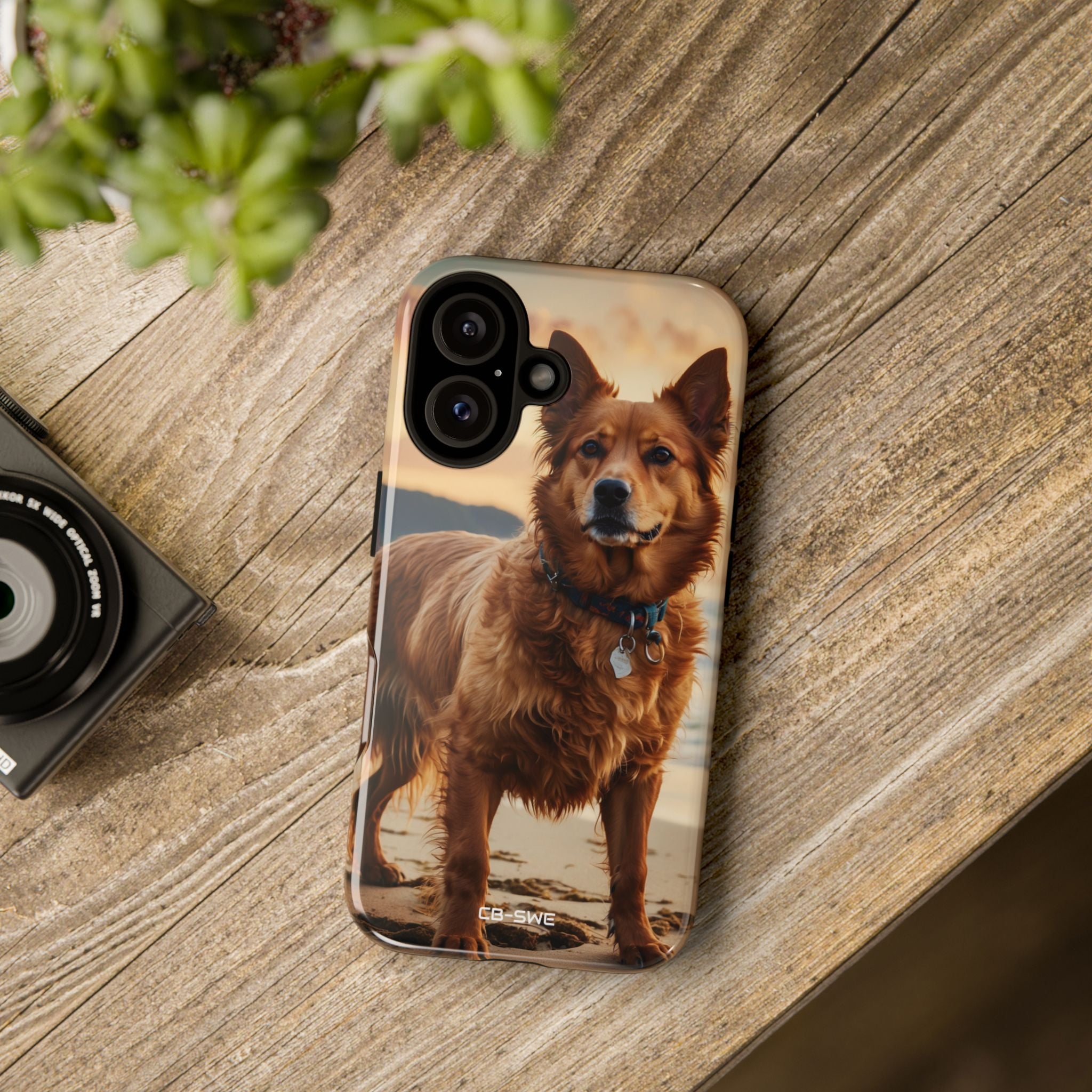 Golden Dog Plays - iPhone Case