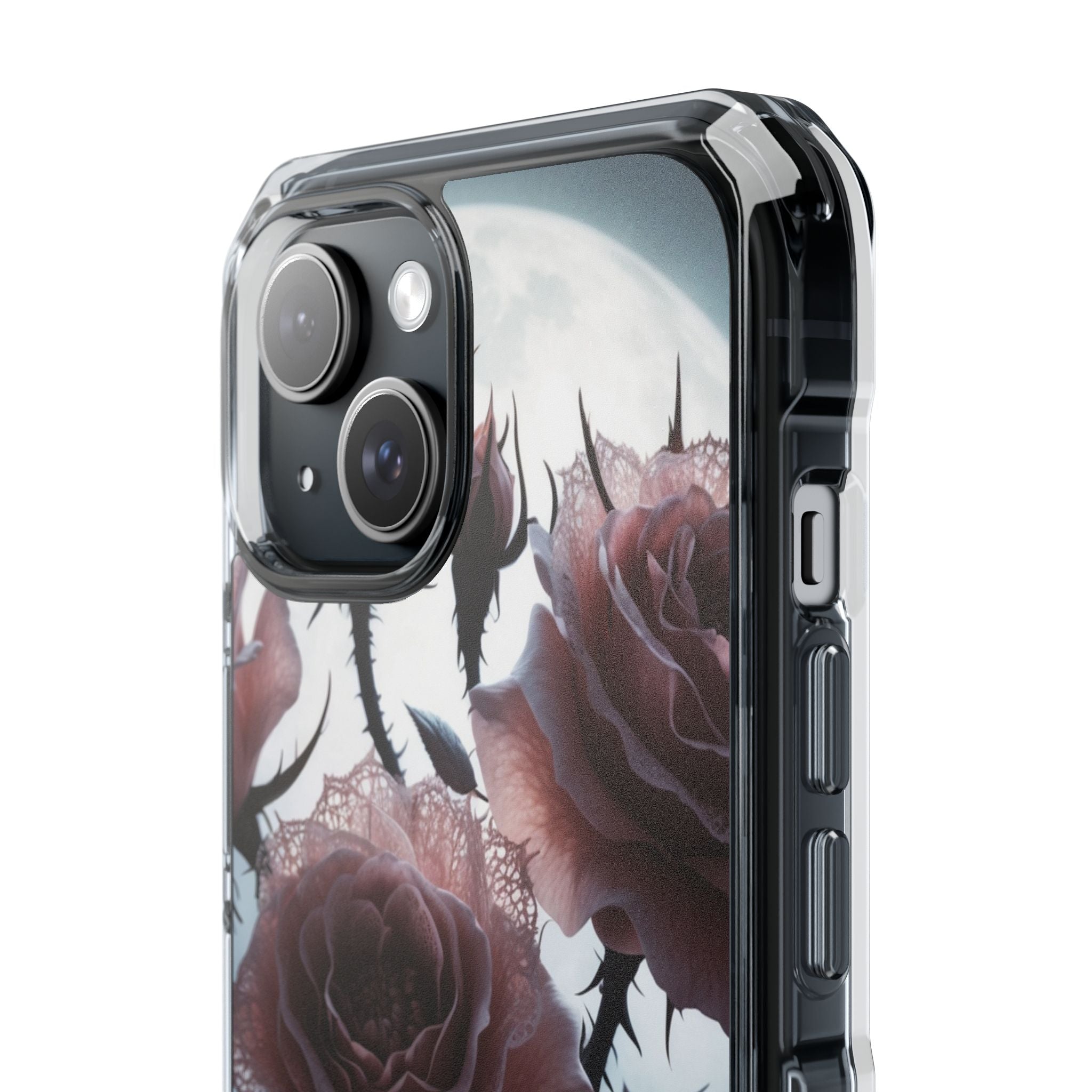 Moonlit Roses iPhone 15 Case - Impact