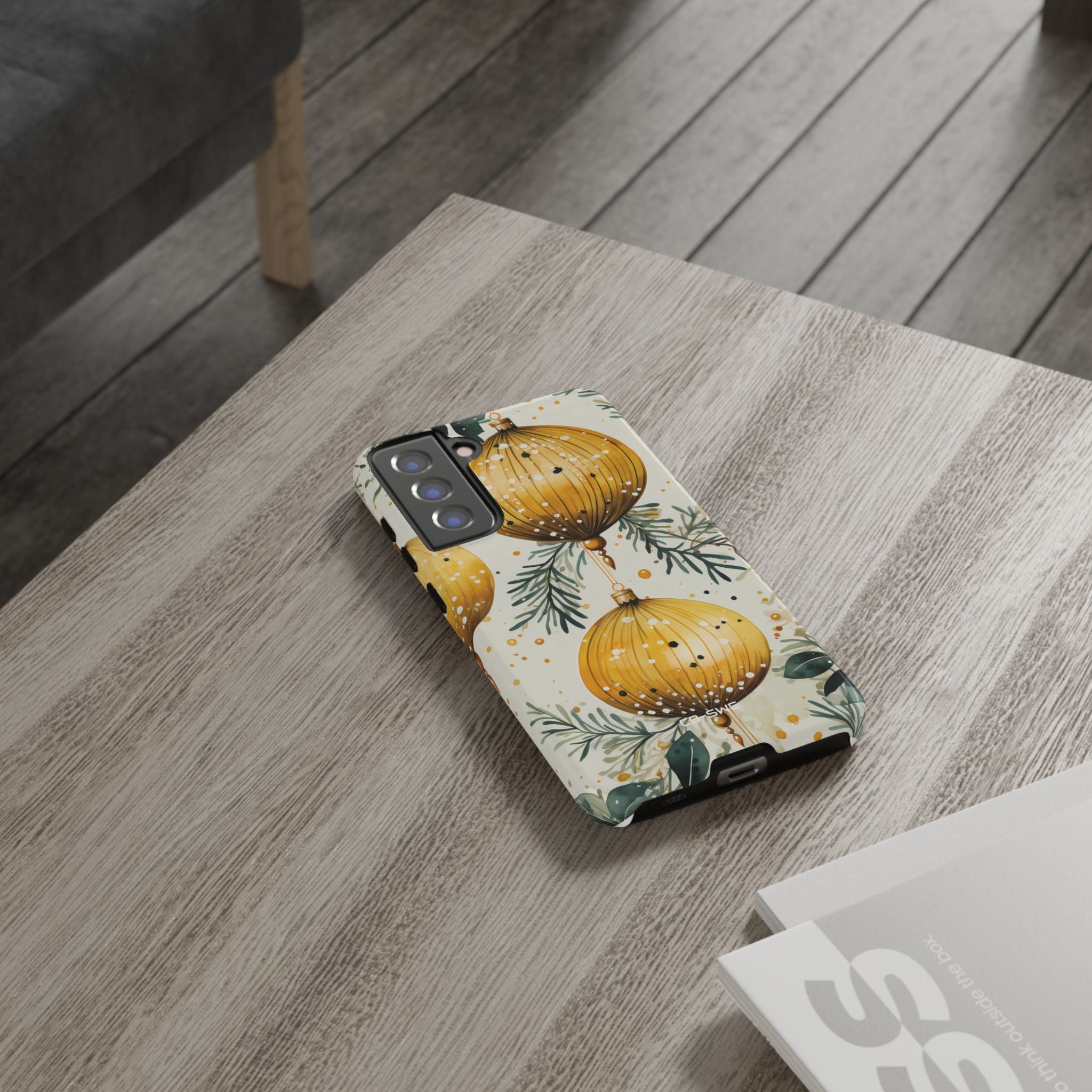 Golden Ornaments Dance - Samsung Case