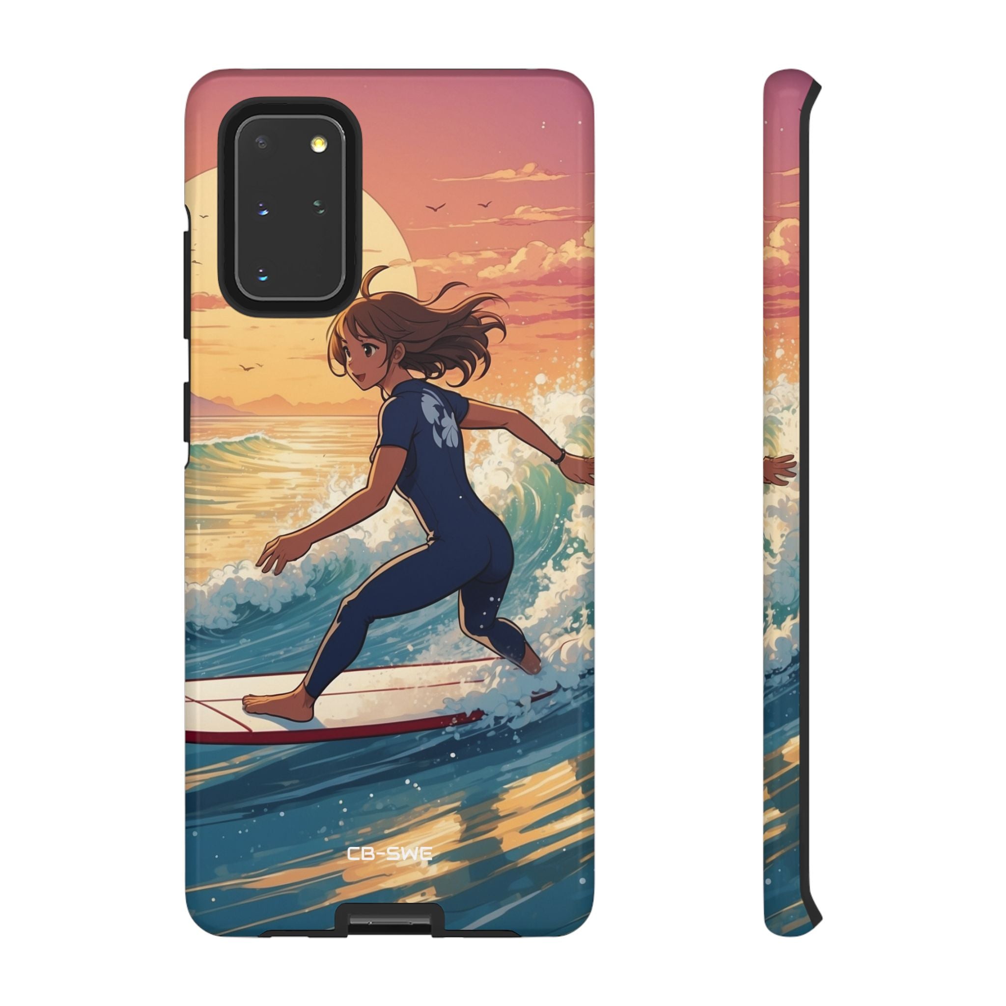 Surfing Into Sunset - Samsung Case