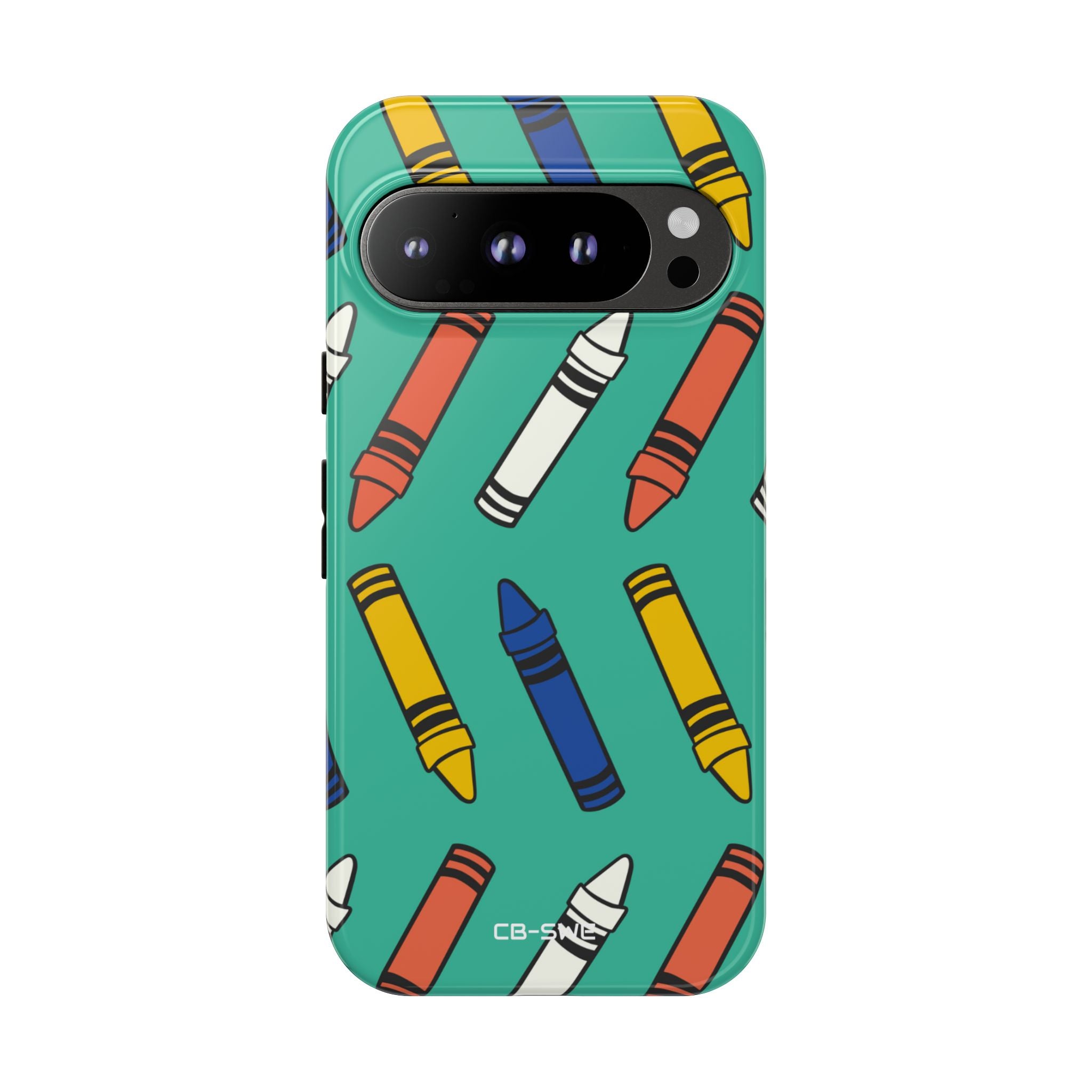 Crayons Dance Playfully - Google Pixel Case