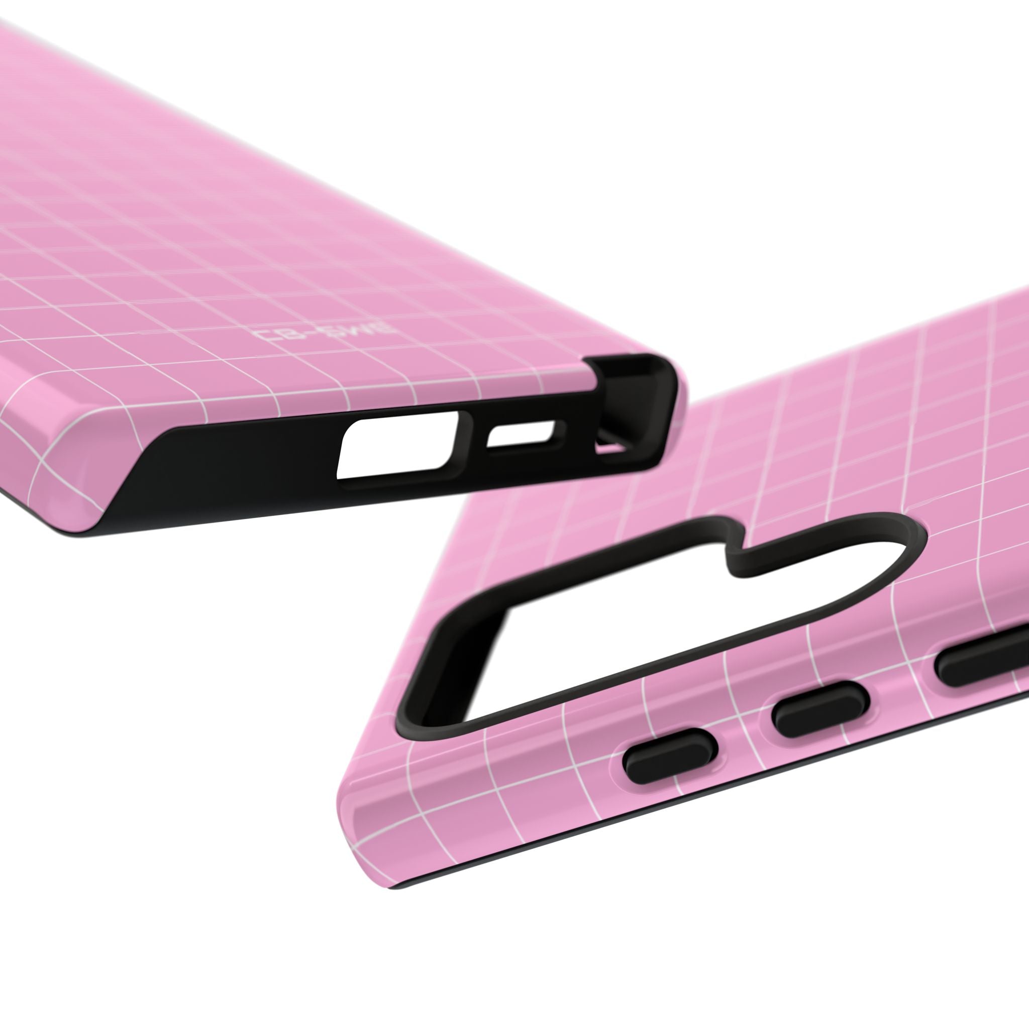 Pink Squares Align - Samsung Case