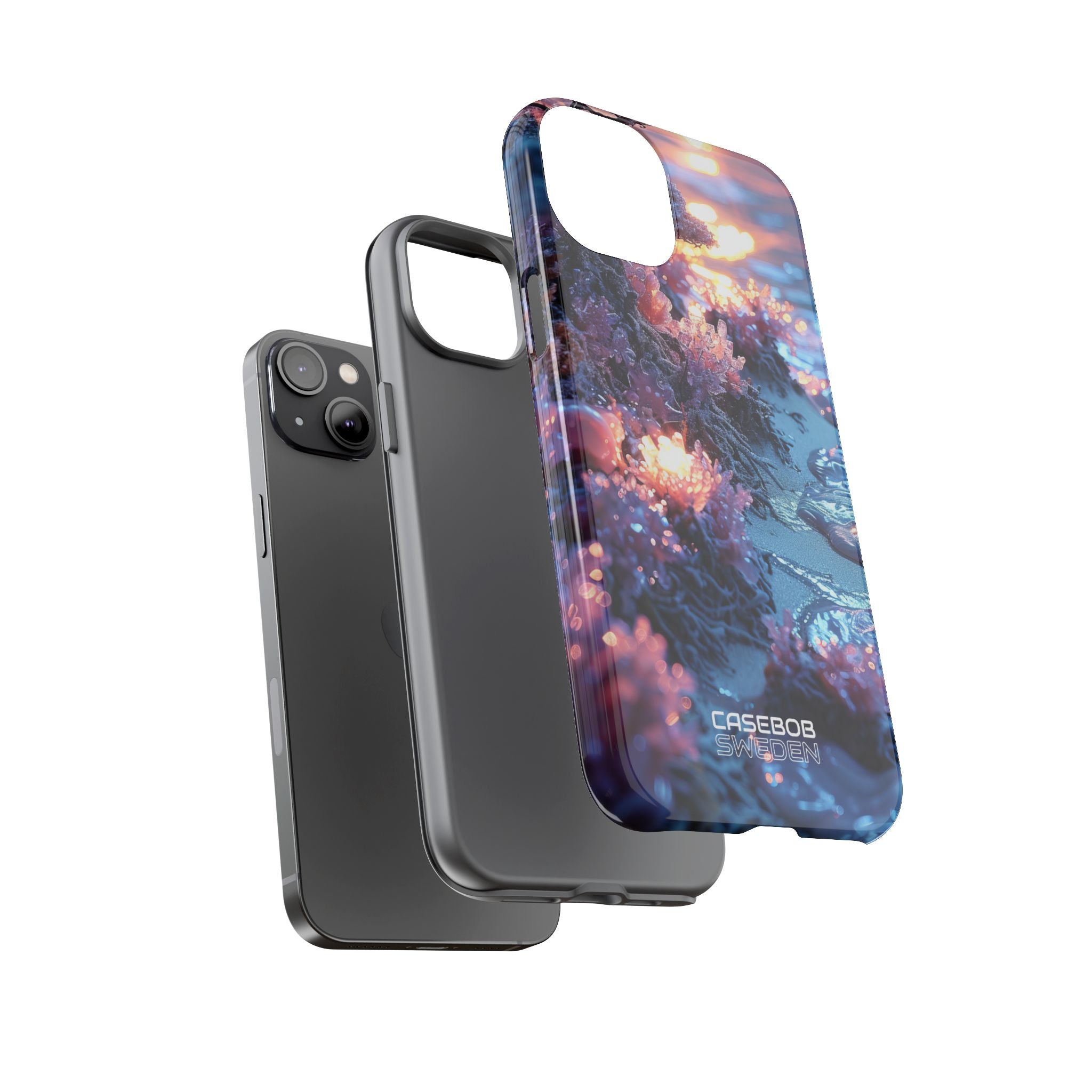 Crystal Sunset Shore iPhone 14 - Resistente