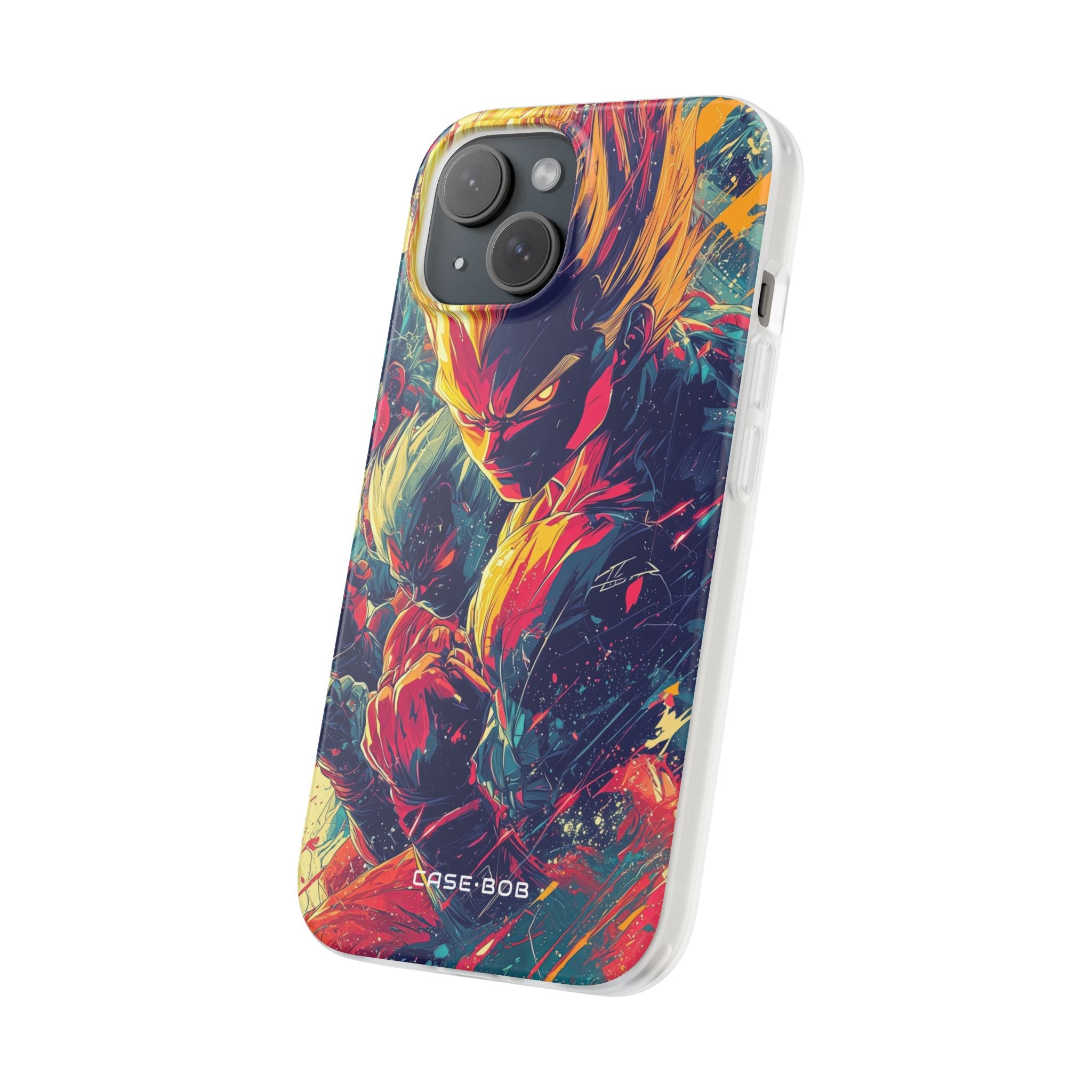 Yellow Fury iPhone 15 Case - Soft