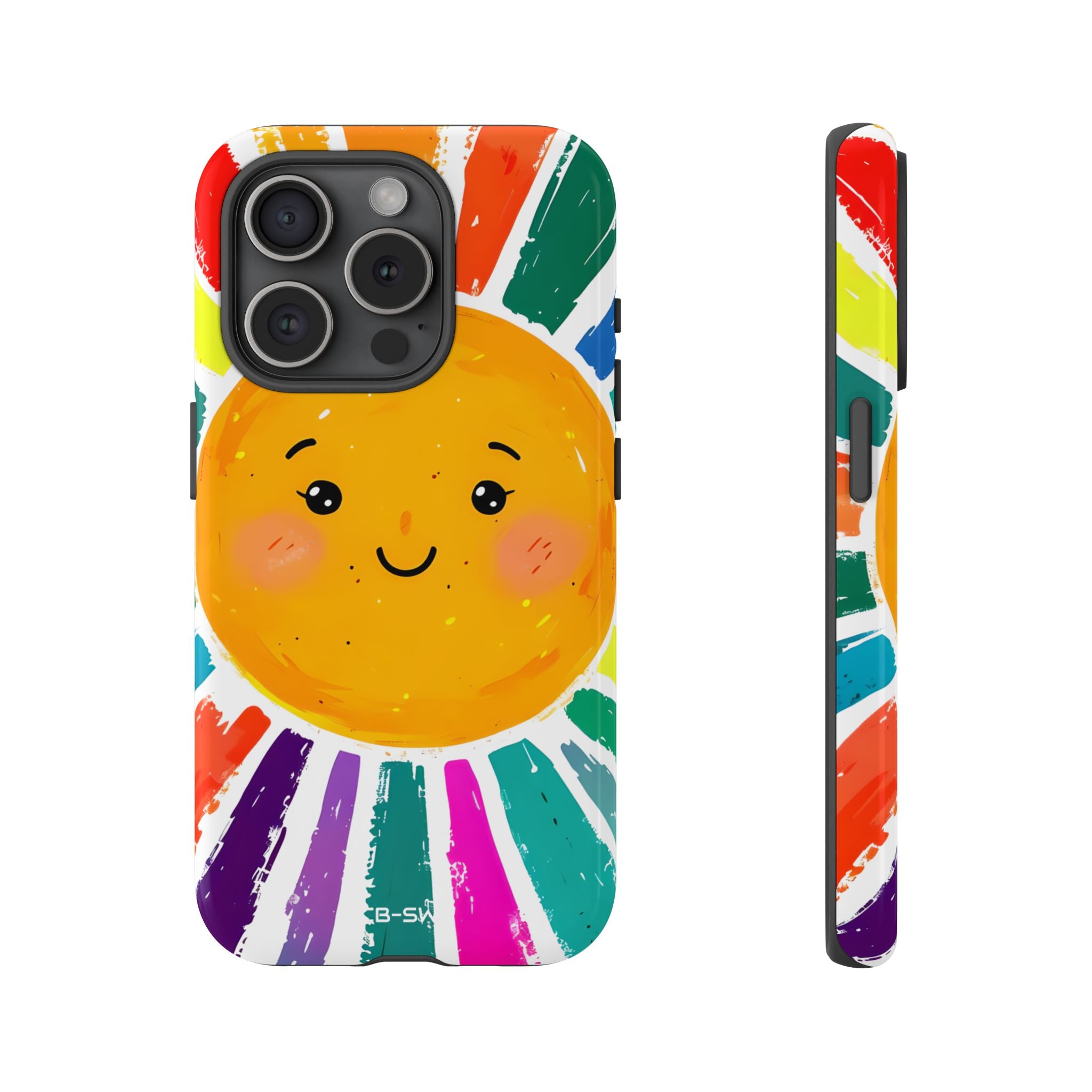 Radiant Smiling Sun - iPhone Case