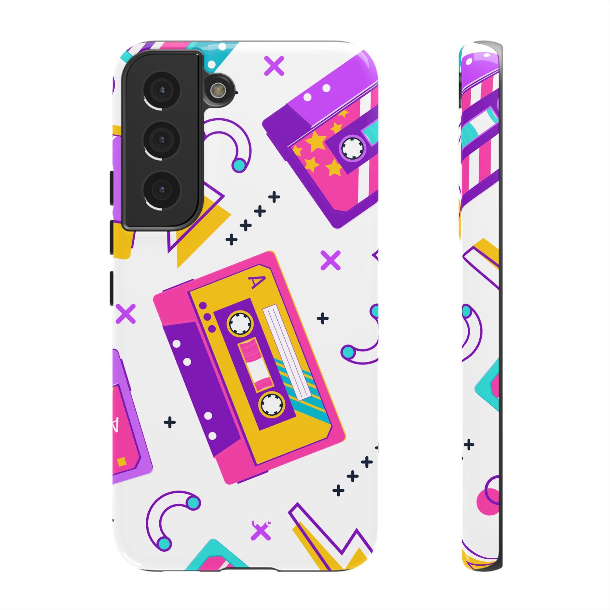 Retro Cassette Chaos - Samsung Case