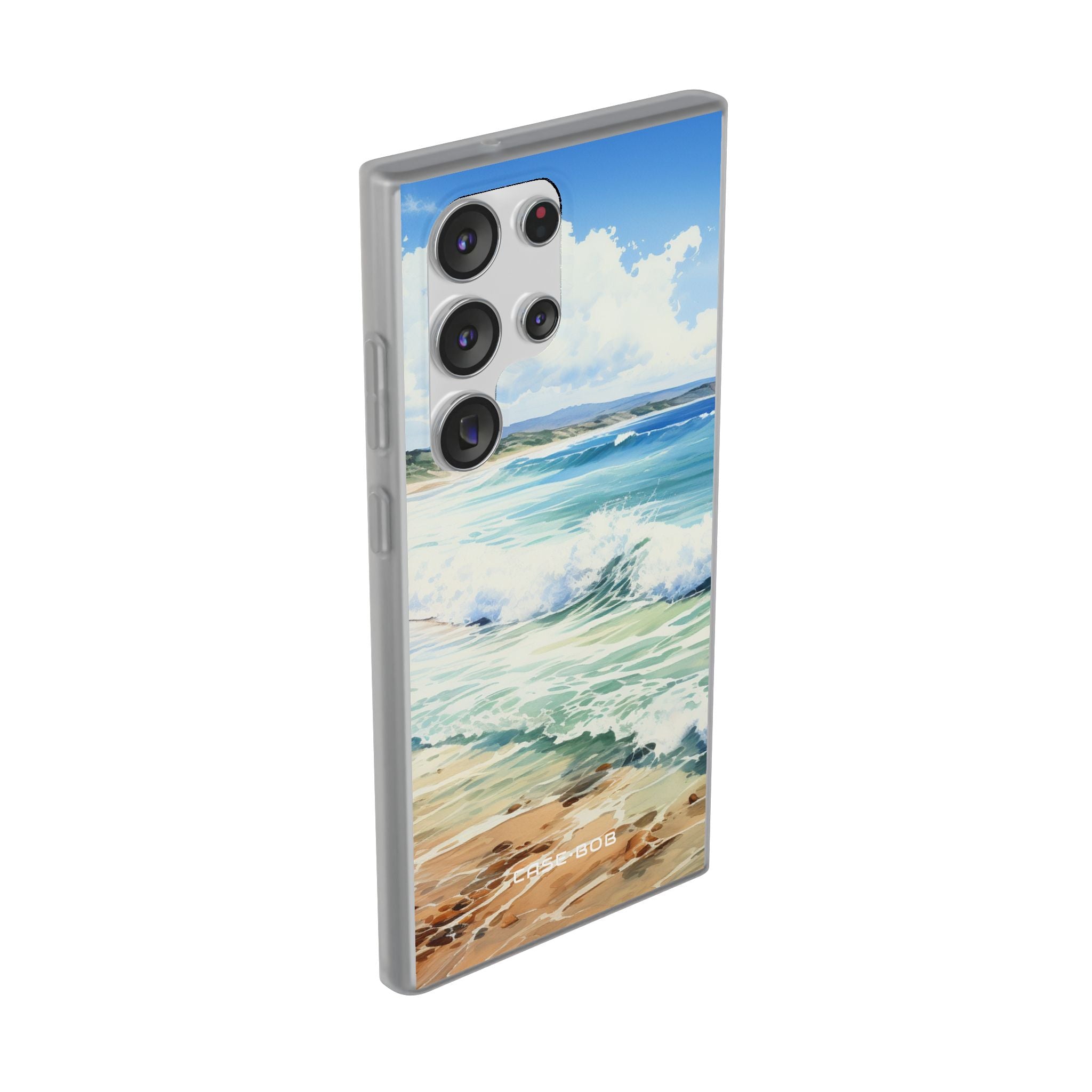 Foamy Wave Breeze Samsung S23 Ultra Case - Soft