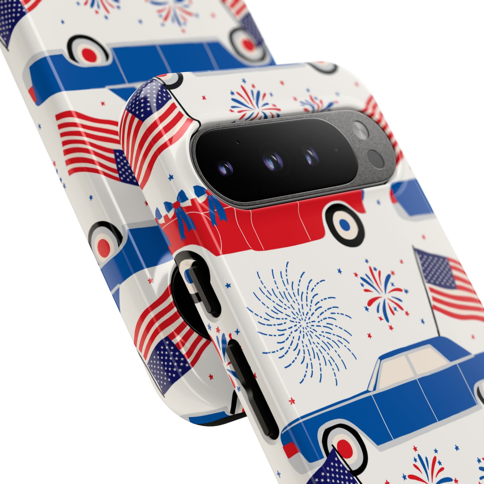 Vintage Cars Celebrate - Google Pixel Case