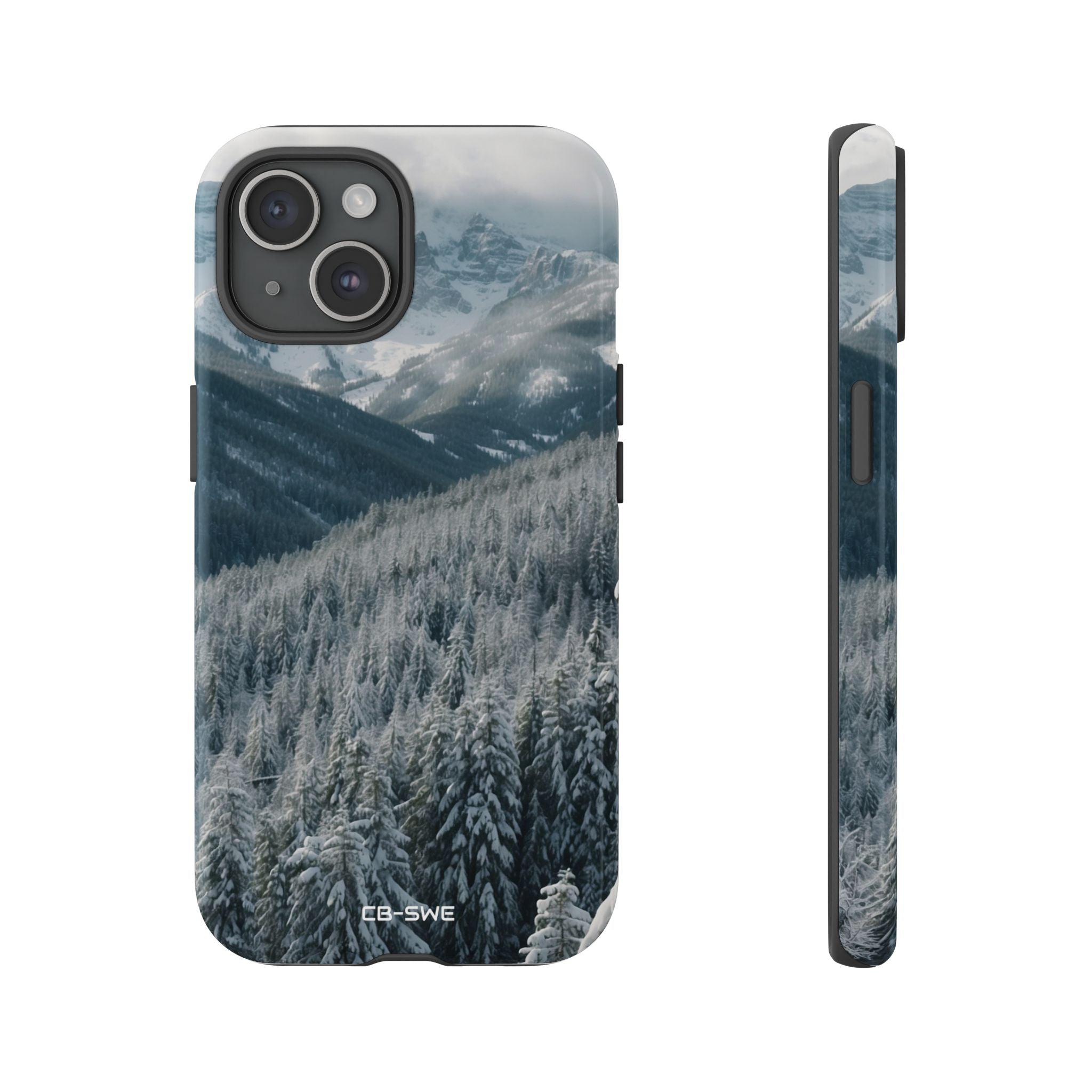 Snow Covers Peaks - iPhone Case