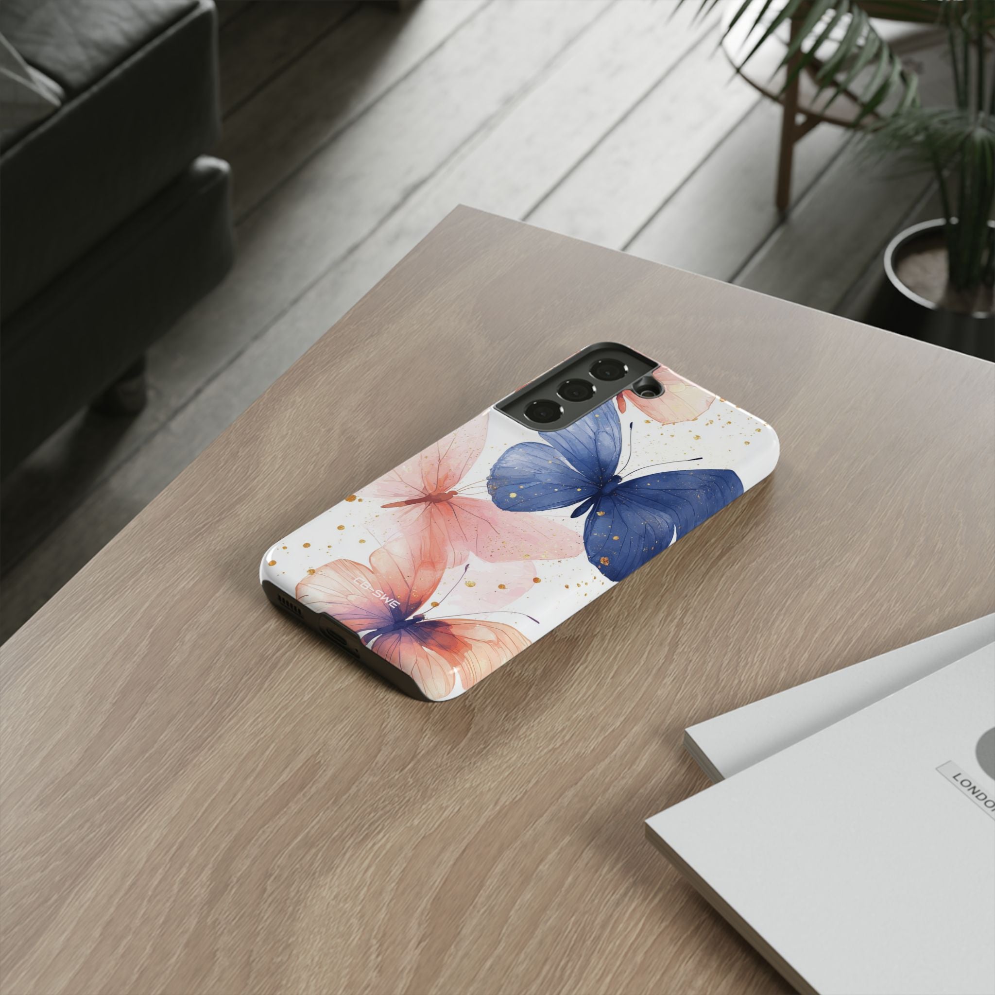 Butterflies Dance Light - Samsung Case