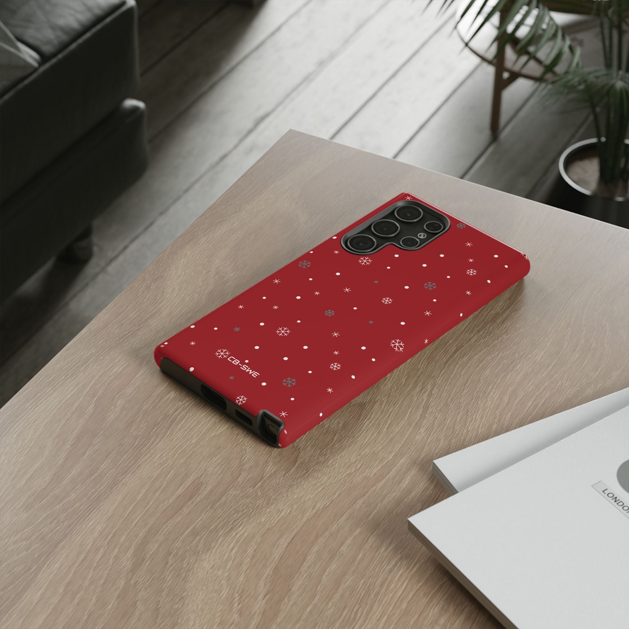 Snowflakes Dance Joyfully - Samsung Case