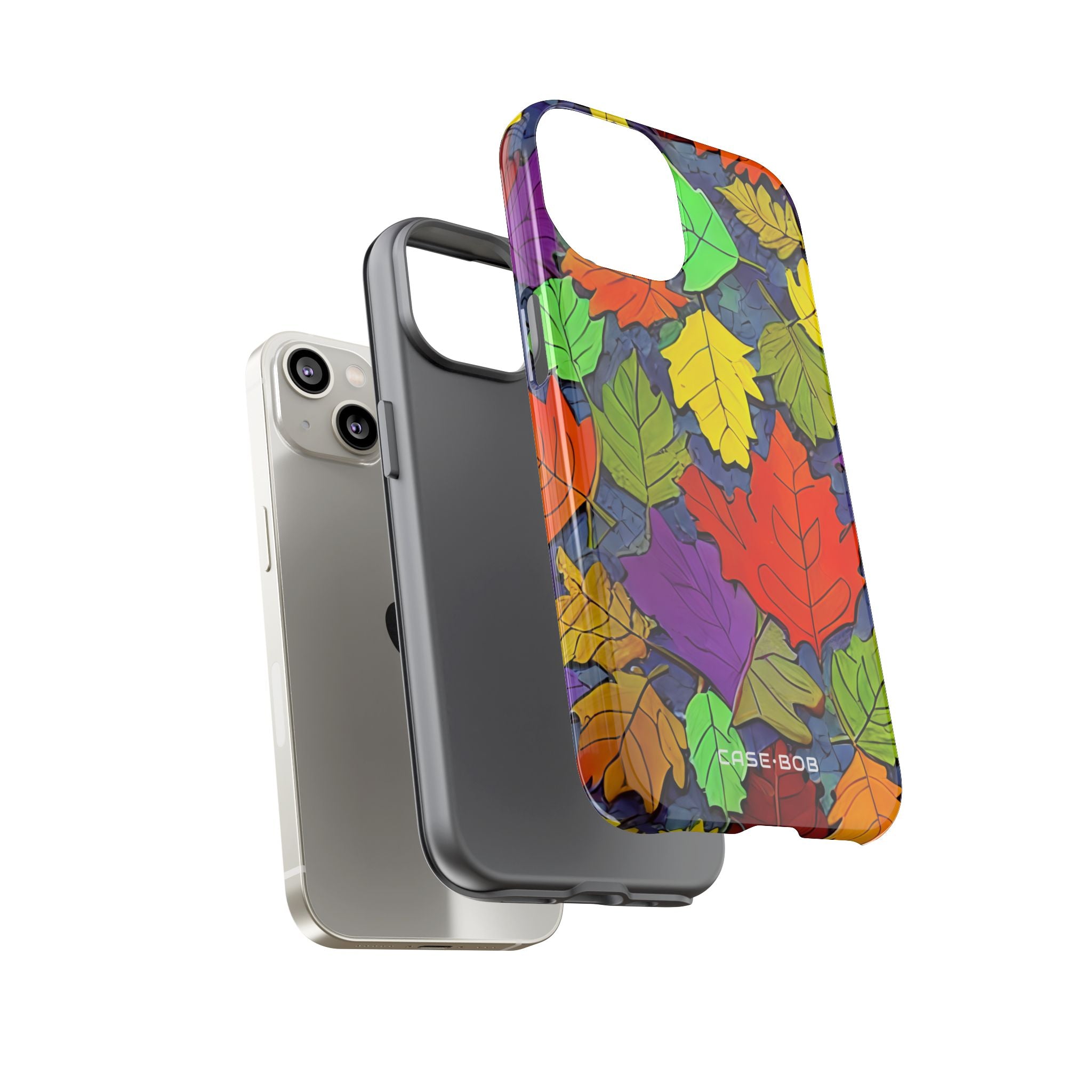Vivid Leafburst iPhone 14 Case - Tough