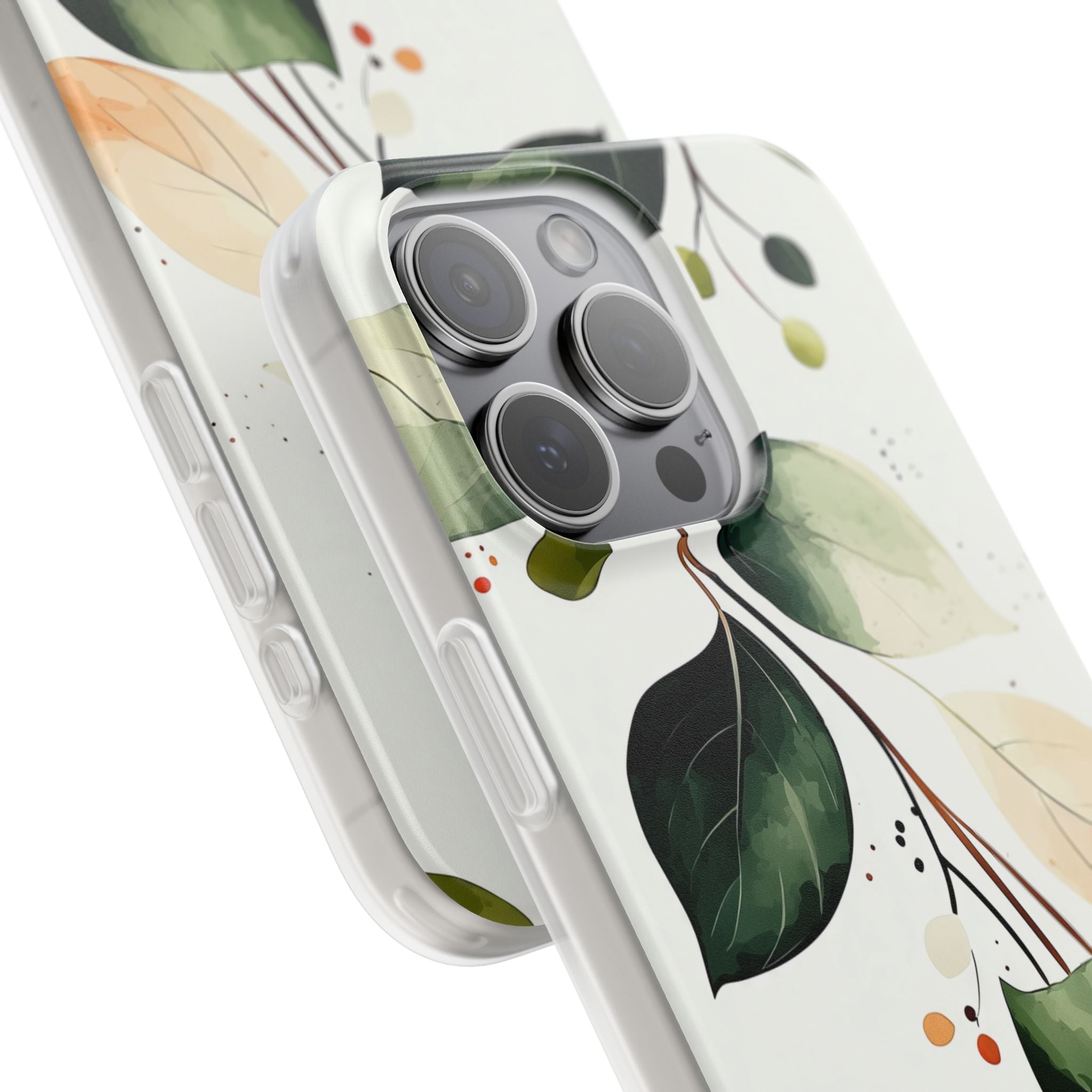 Greenberry Branch iPhone 15 Pro Max Case - Soft