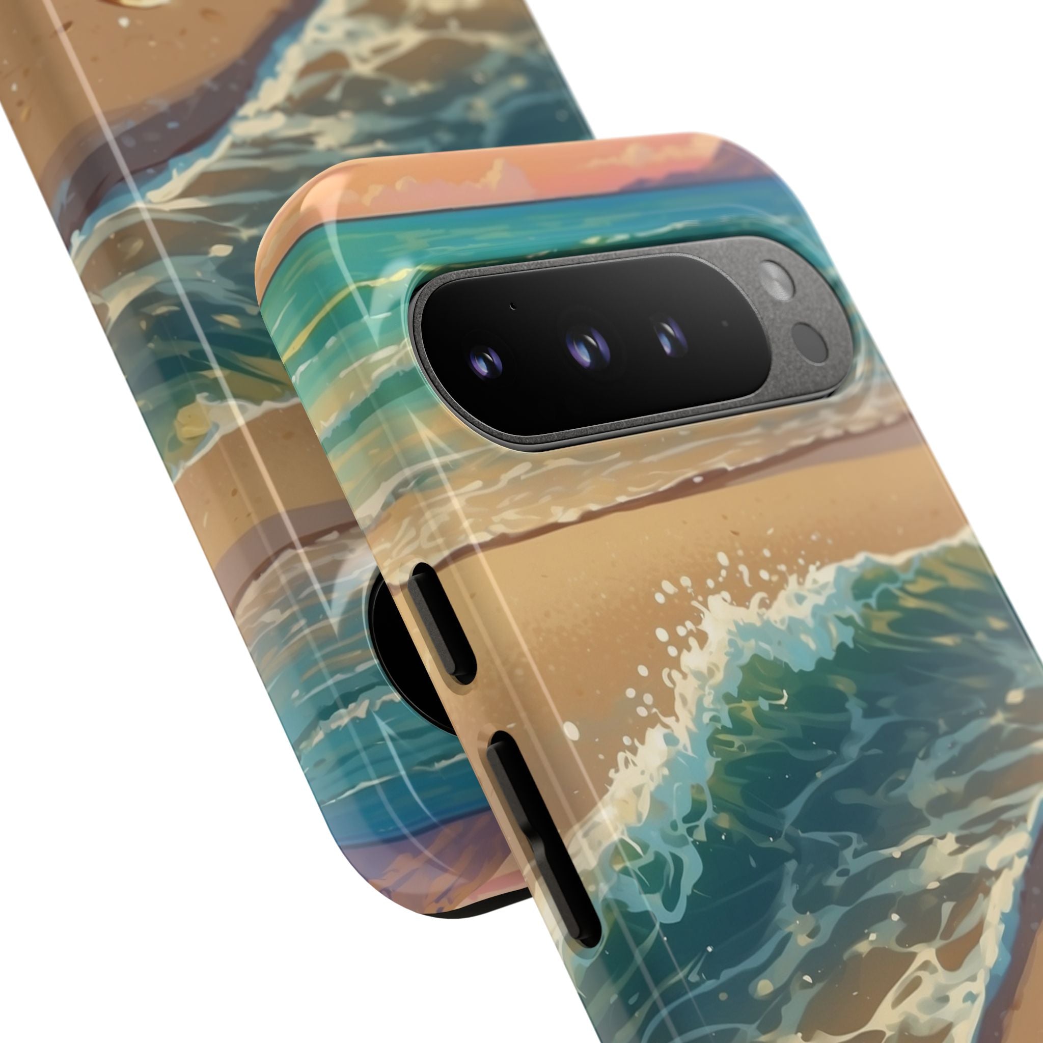 Seashells Kiss Shore - Google Pixel Case
